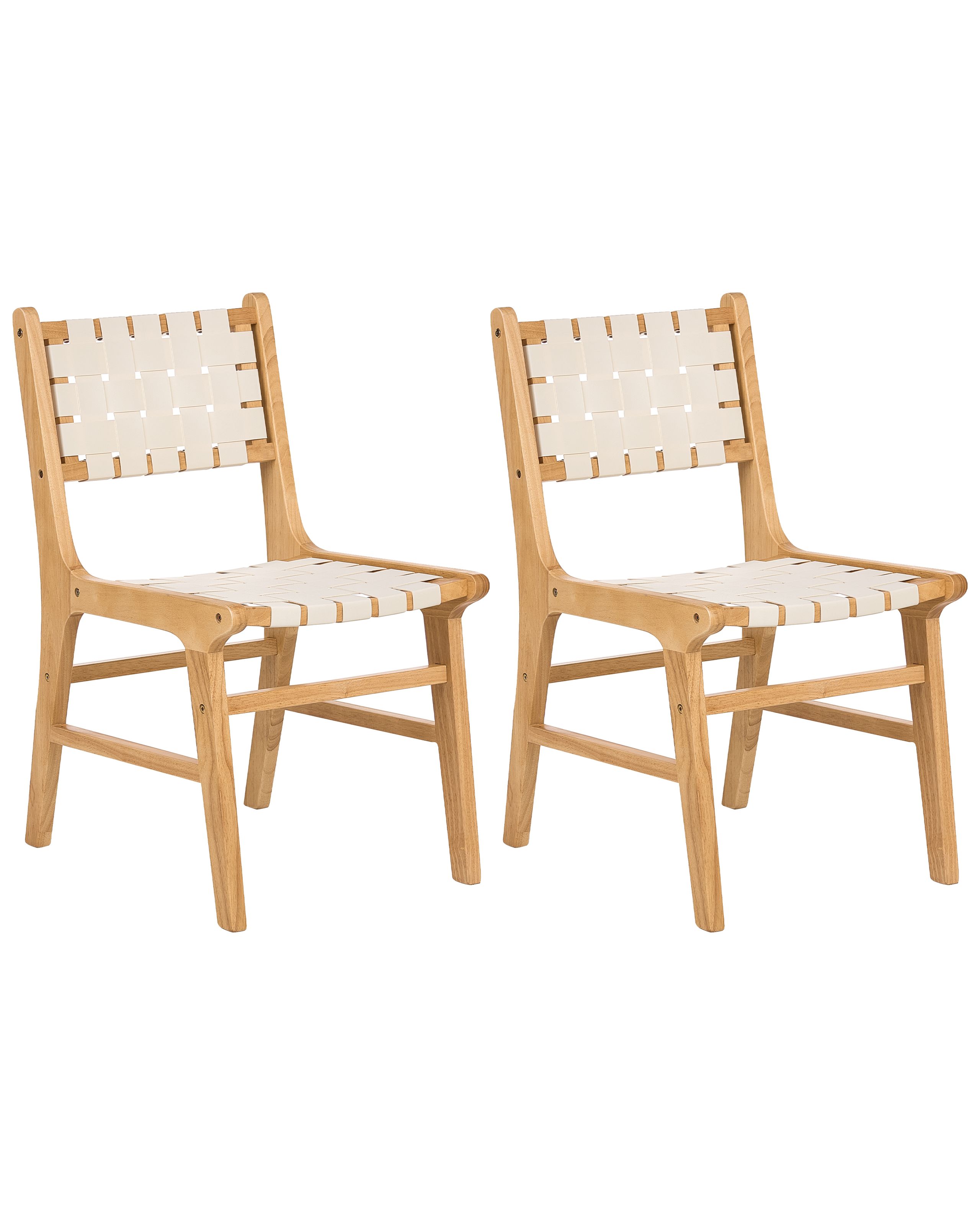 FILTONWELL Wooden Dining Chairs - Set of 2 - Brown - Gemini Interiors