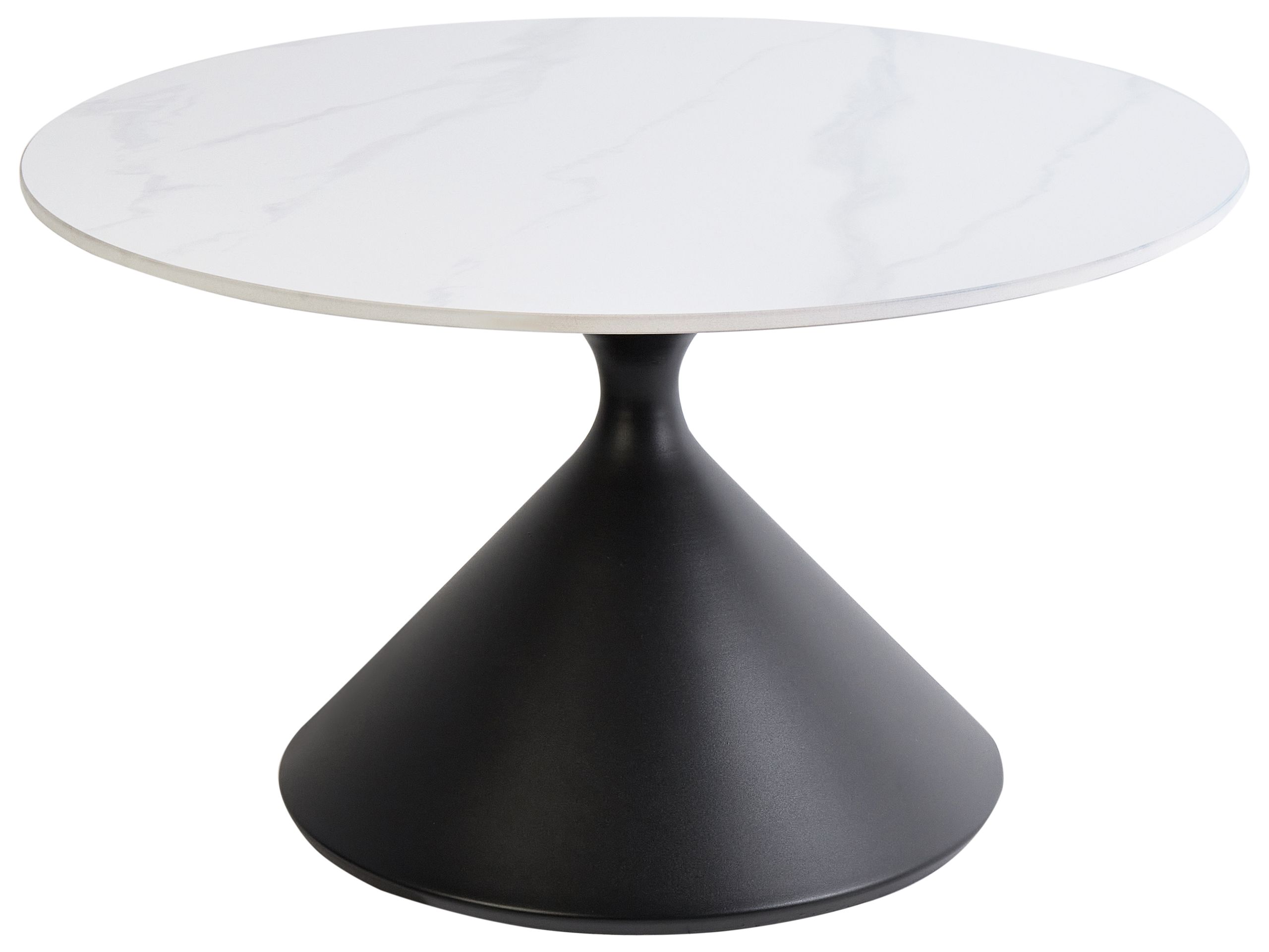 Ceramic Coffee Table Black HAIWEE - Gemini Interiors
