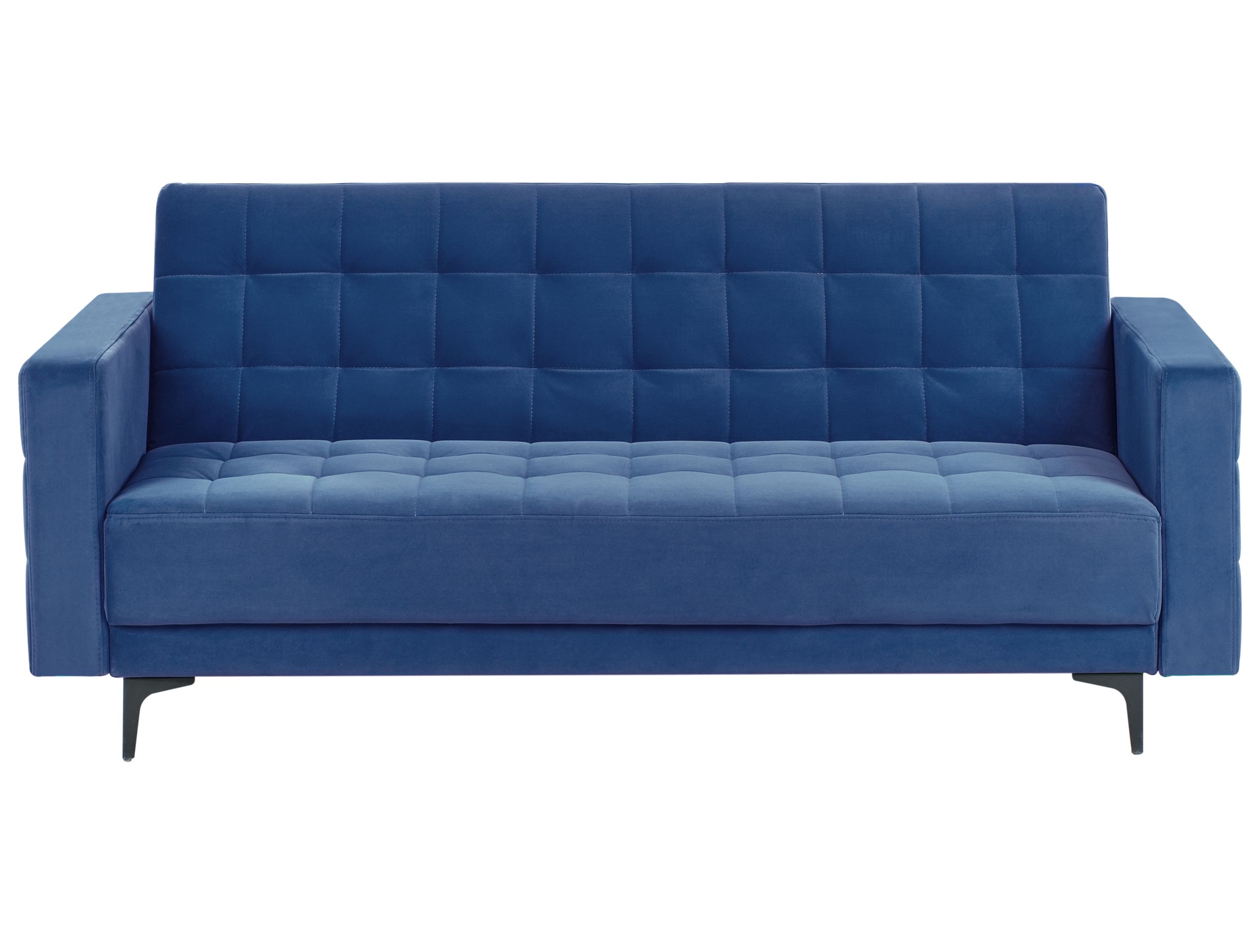 3 Seater Sofabed - ABERVON Velvet Blue - Gemini Interiors