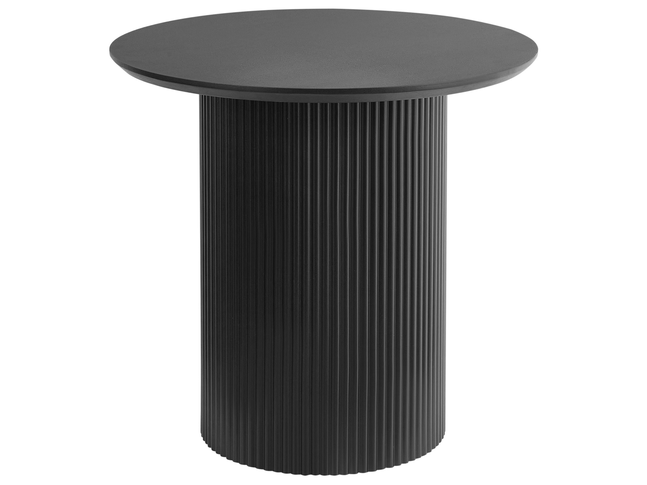 Side Table Black LEONA - Gemini Interiors