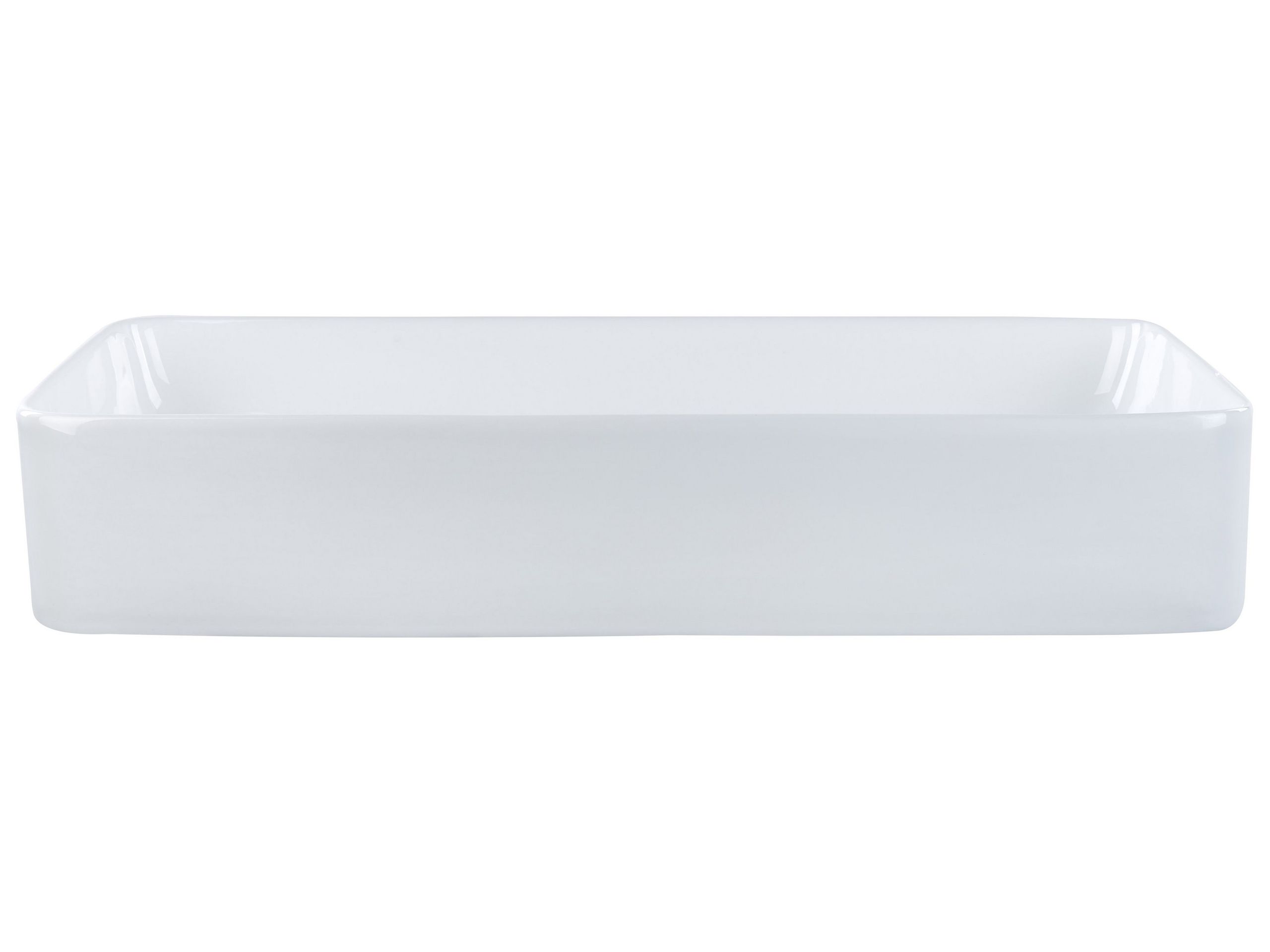 Countertop Basin 610 x 350 mm White ULUA - Gemini Interiors