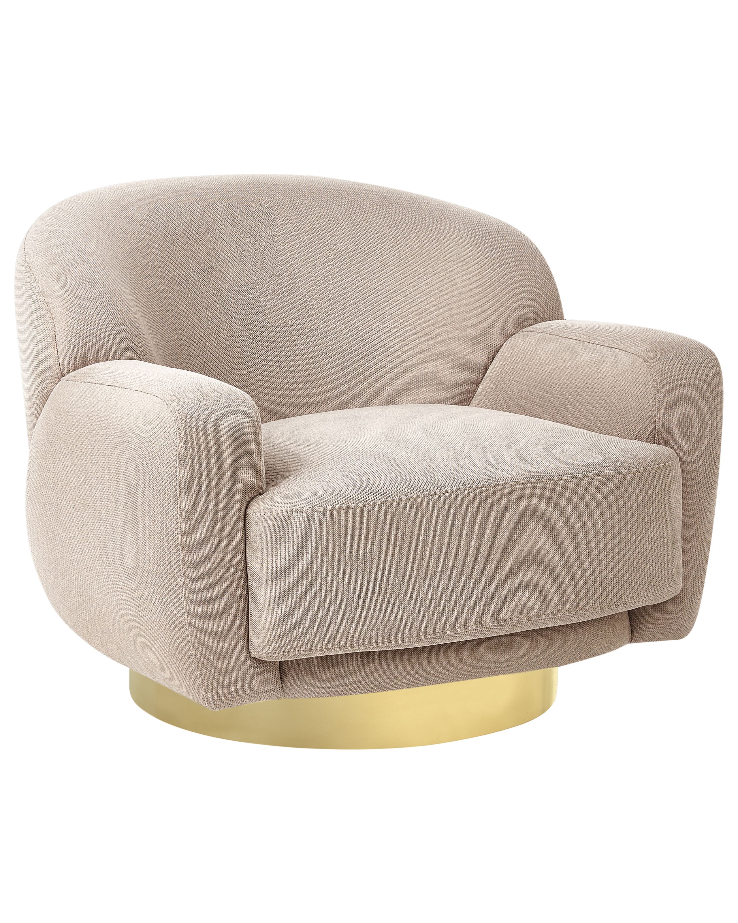 Armchair LEJRE Fabric Taupe - Gemini Interiors