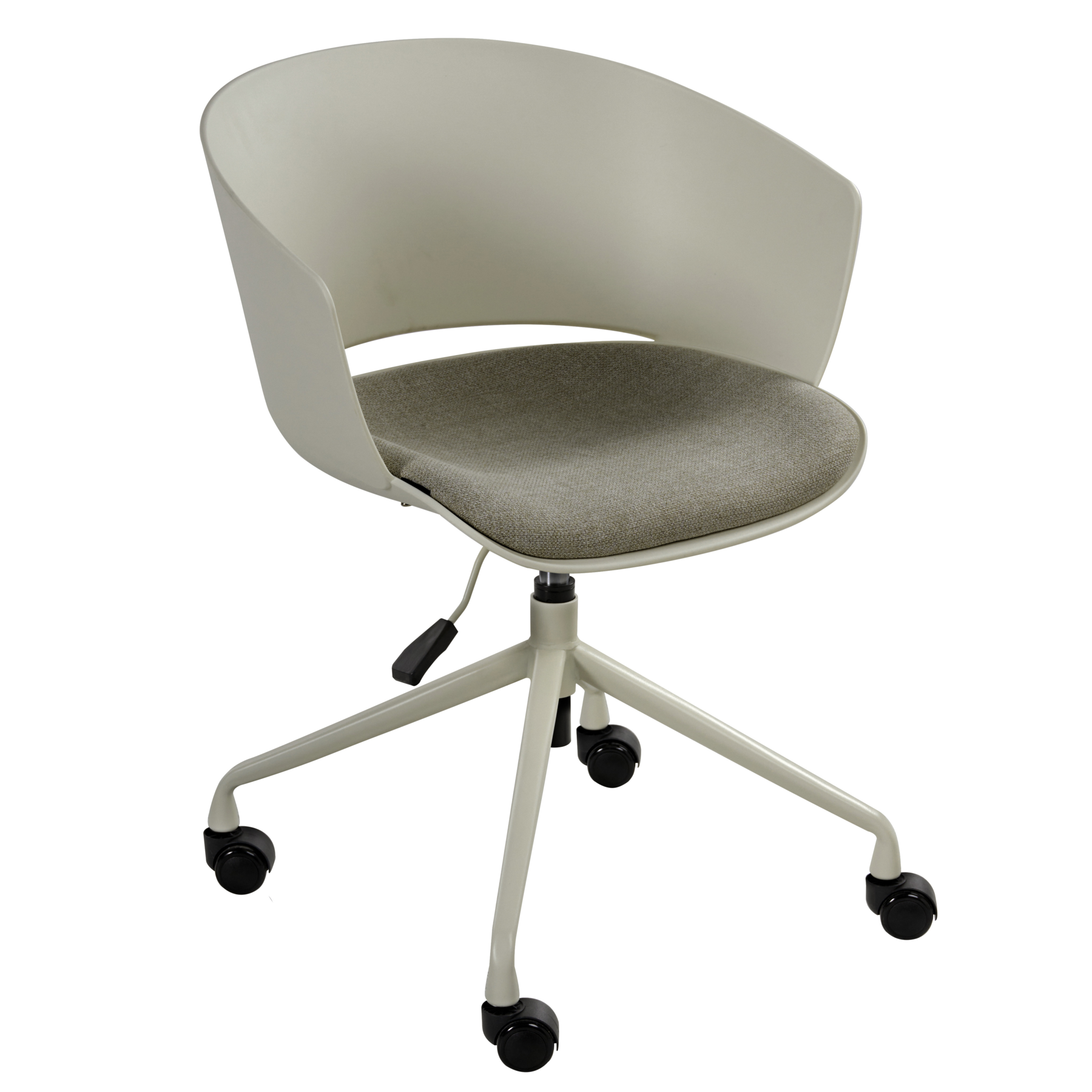 MARVIENNE Fabric Office Chair - Green - Gemini Interiors