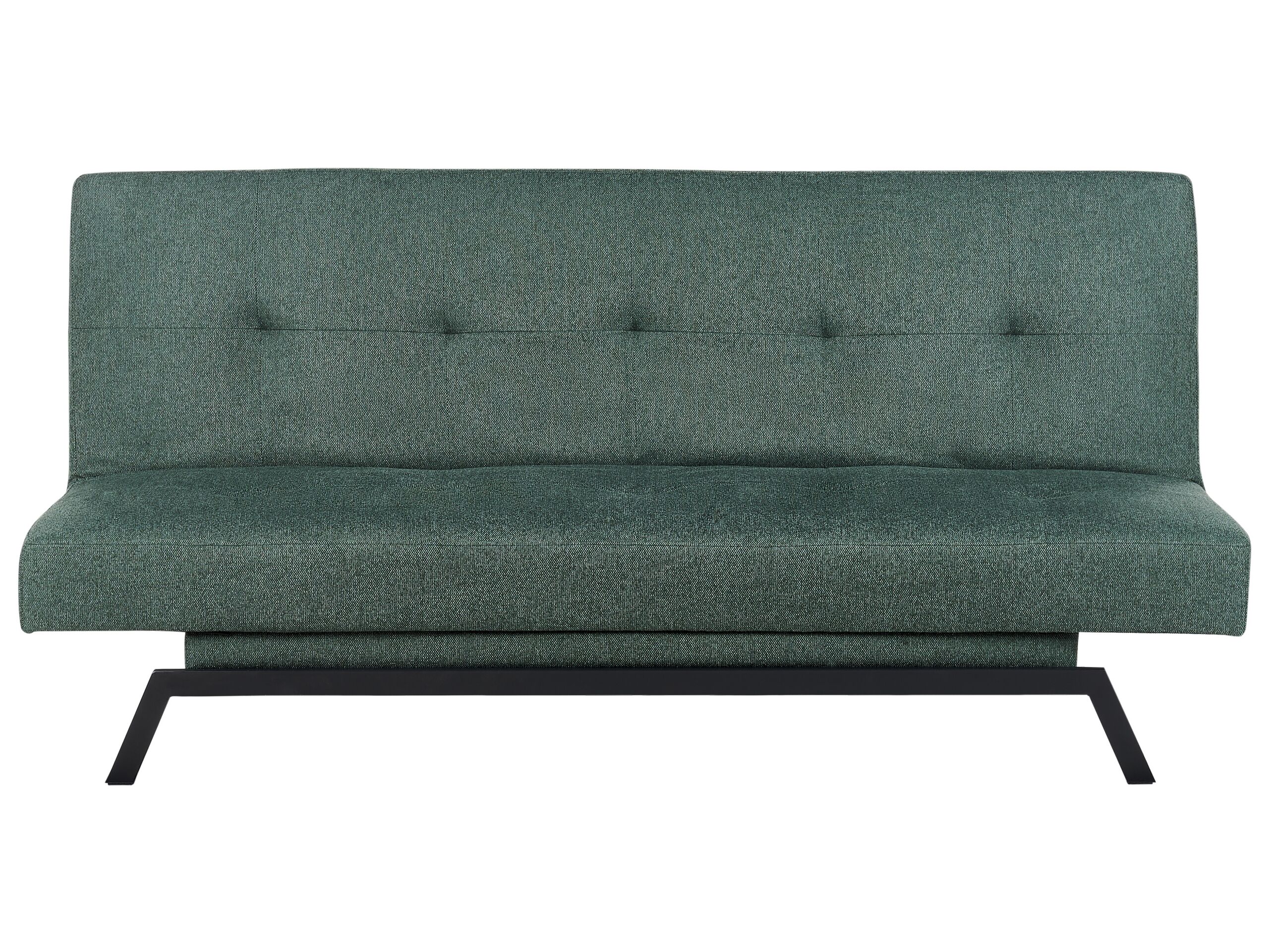 3 Seater Sofabed - LAME Fabric Green - Gemini Interiors