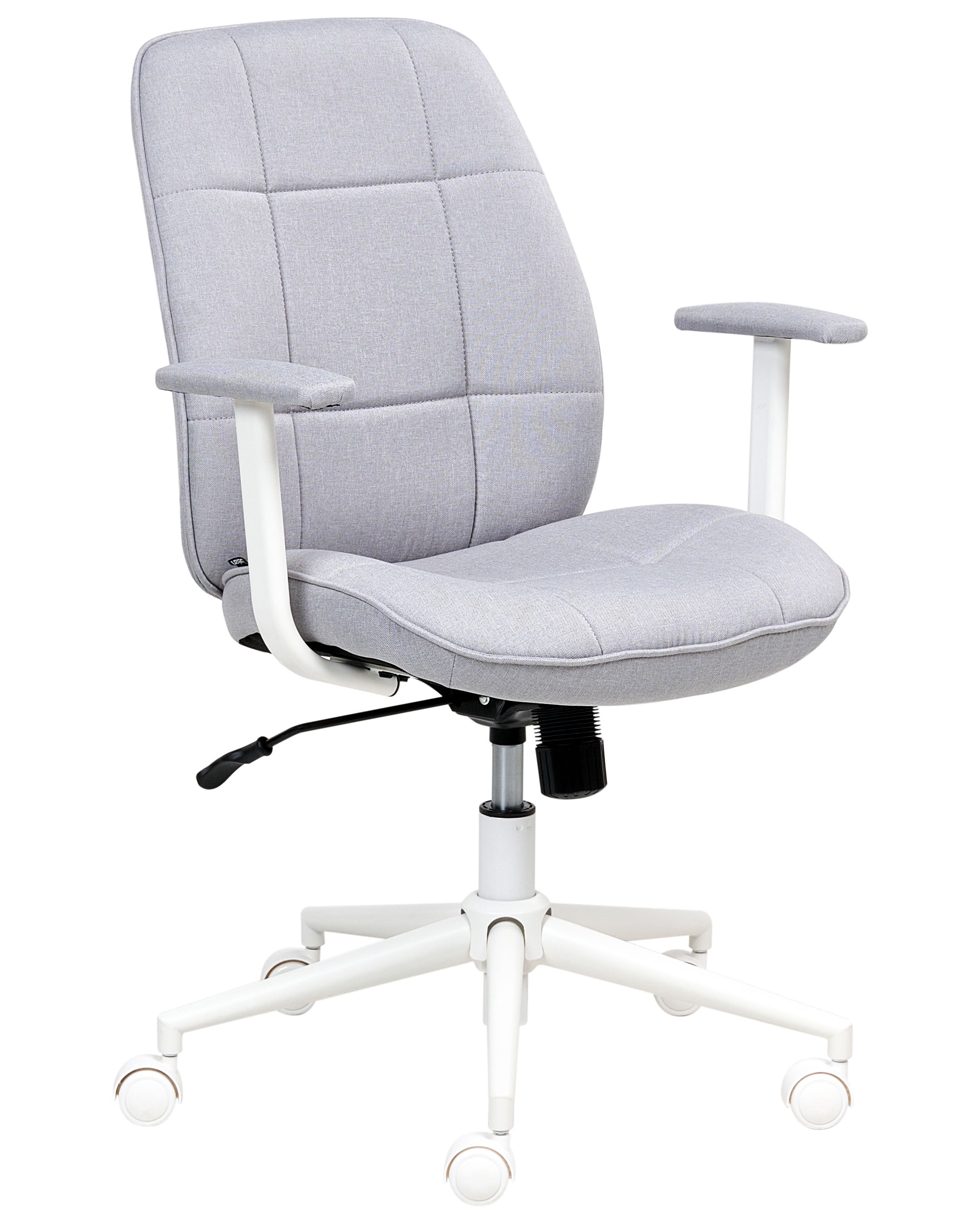 KEWMERE Fabric Office Chair - Grey - Gemini Interiors
