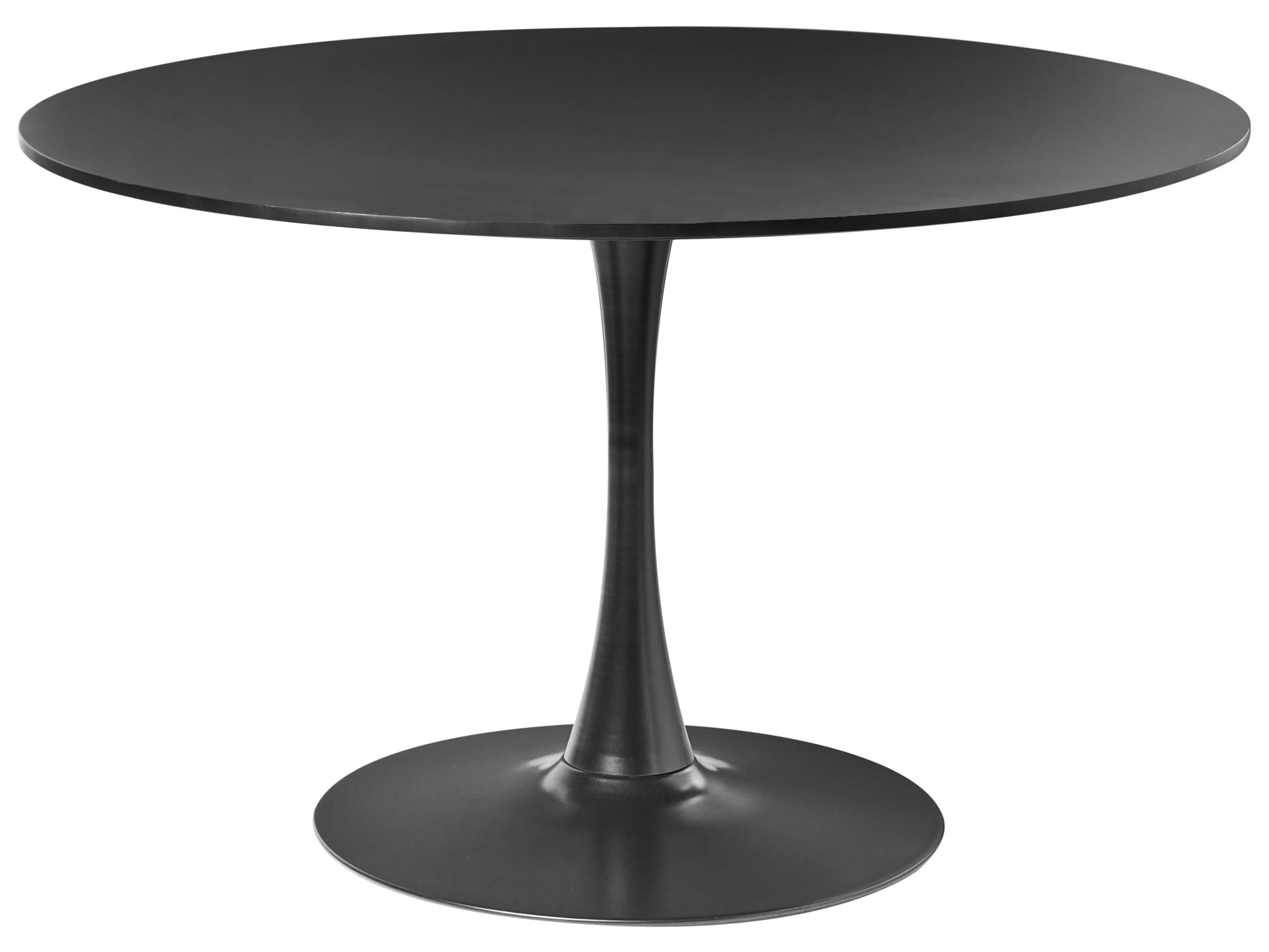 GRAVENHURST Round Dining Table - Black - Gemini Interiors