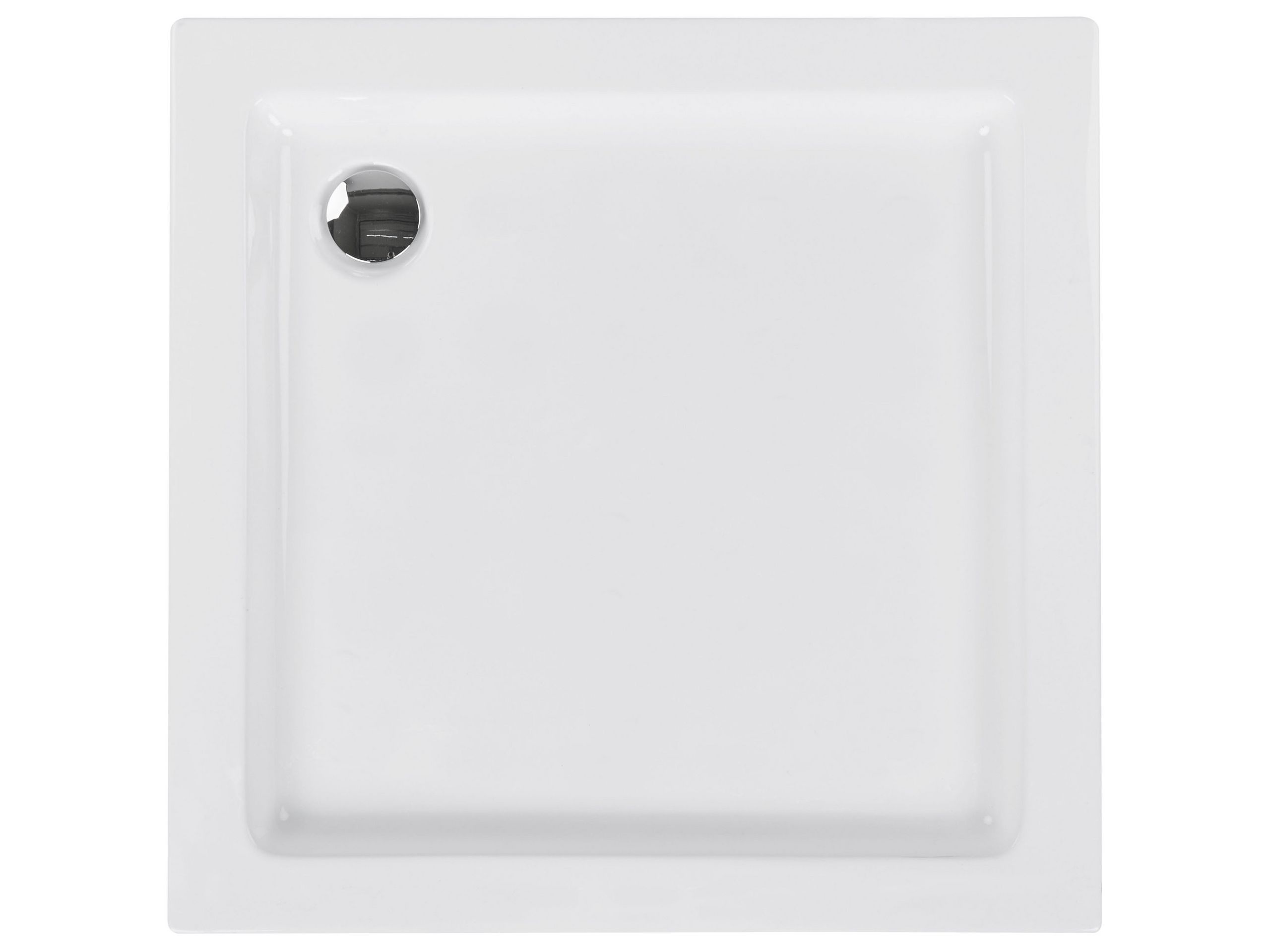 Shower Tray AMPAY 90 x 90 x 7 cm White - Gemini Interiors