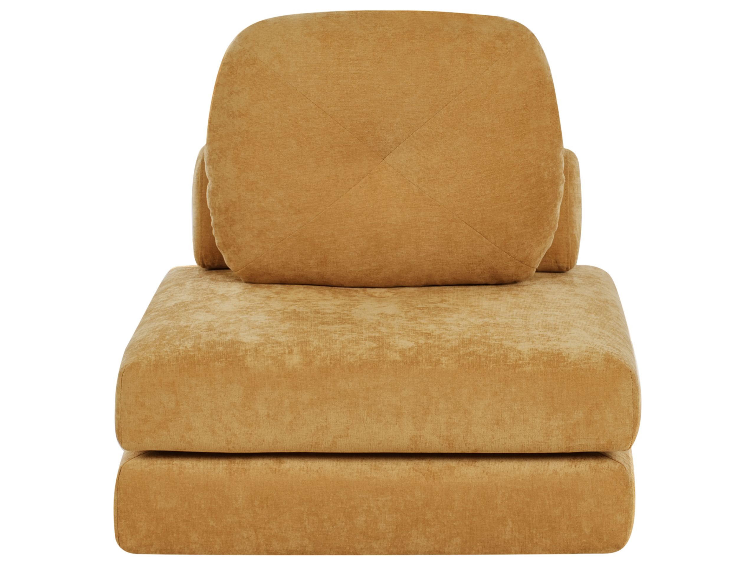 Single Sofabed - ODEN Fabric Yellow - Gemini Interiors