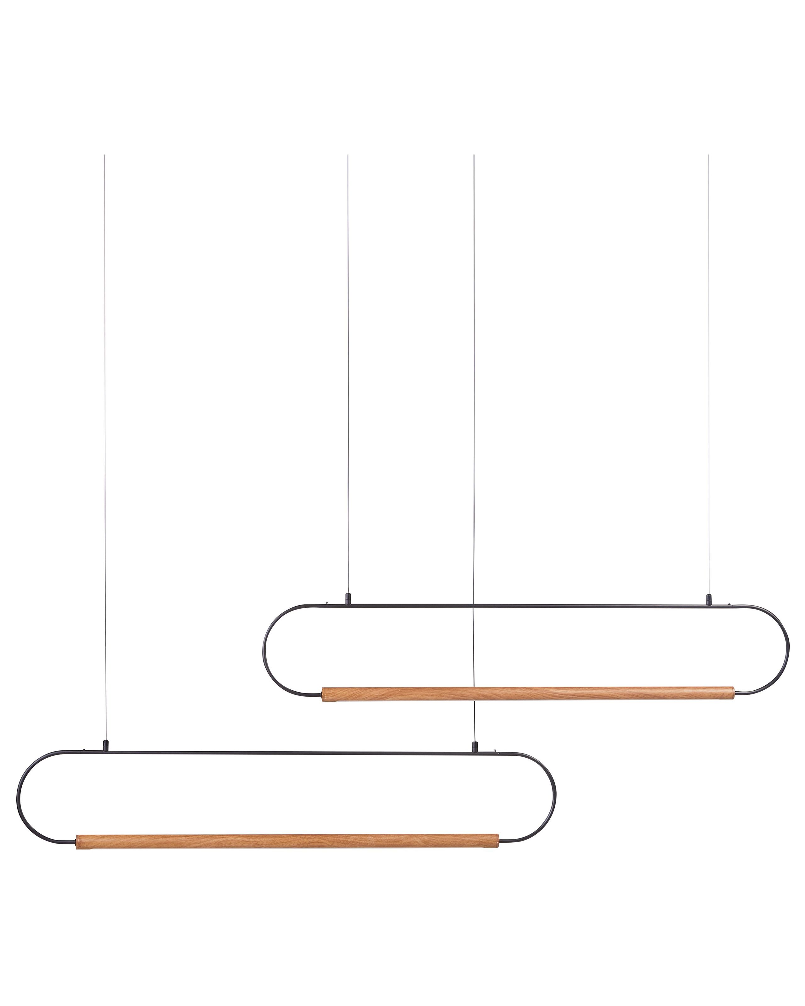 Pendant Lamp LOGONE Metal Black - Gemini Interiors