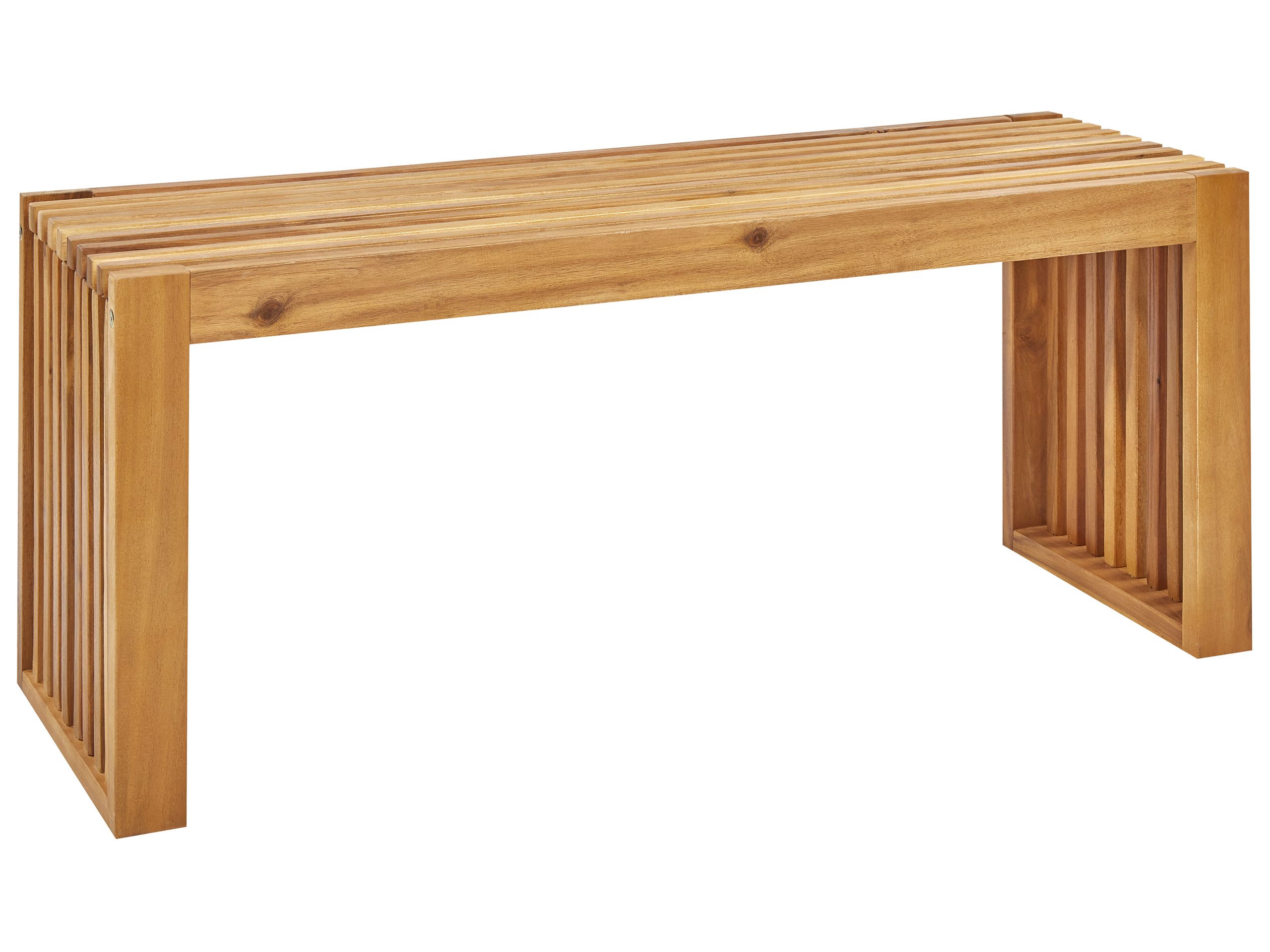 Garden Bench BELLANO 105 cm Acacia Wood Brown - Gemini Interiors