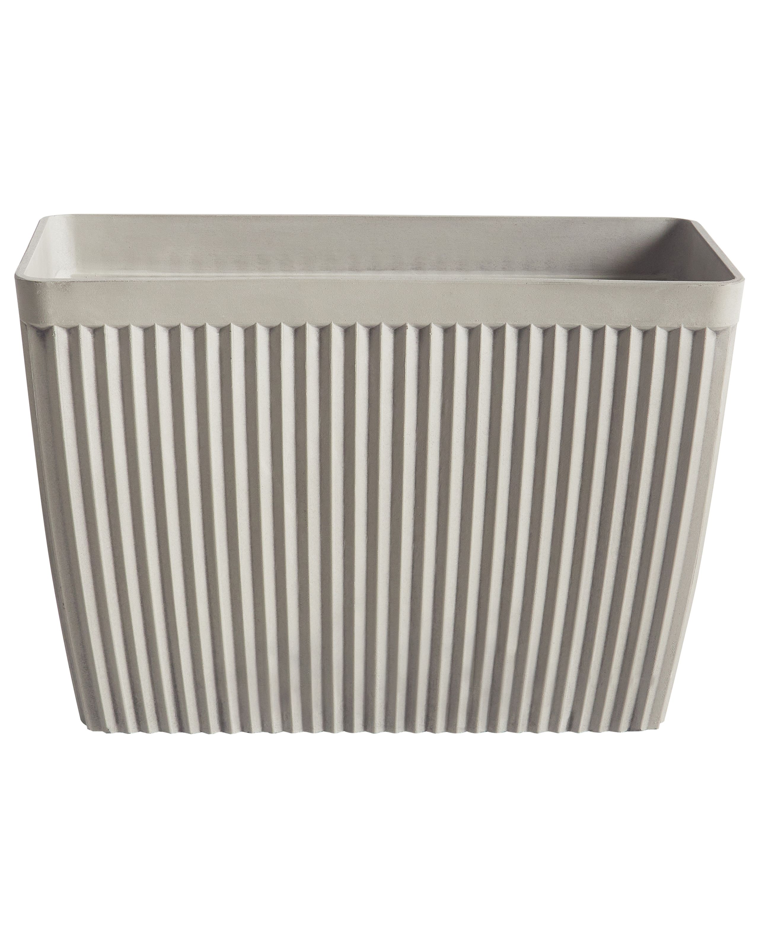 Plant Pot SISAL Synthetic Material 58 cm Beige - Gemini Interiors