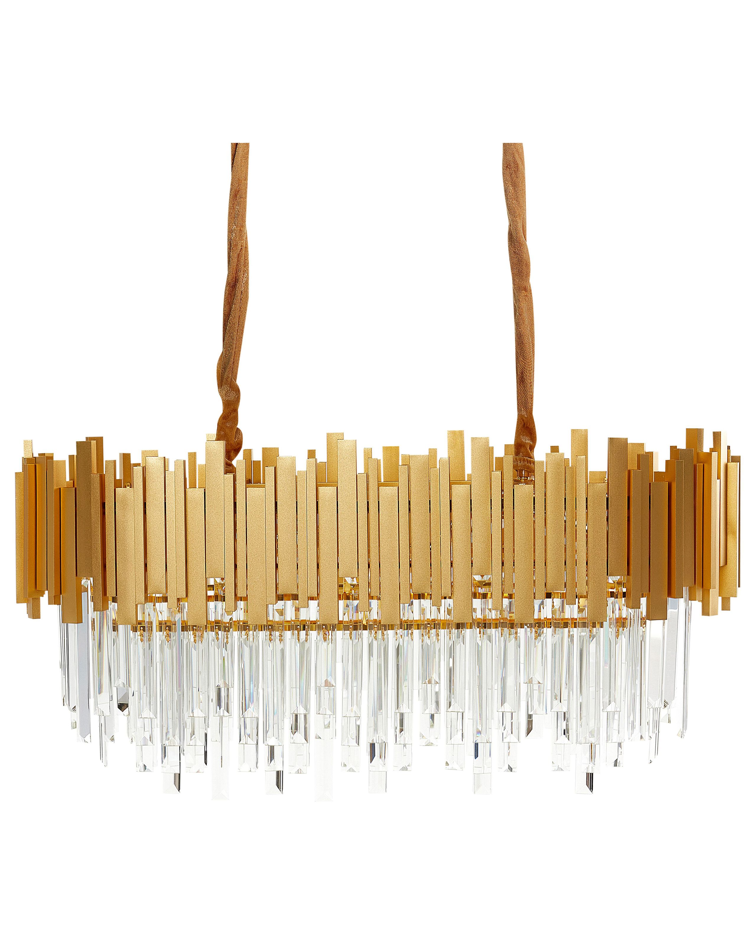 Chandelier GARCIA Metal Gold - Gemini Interiors