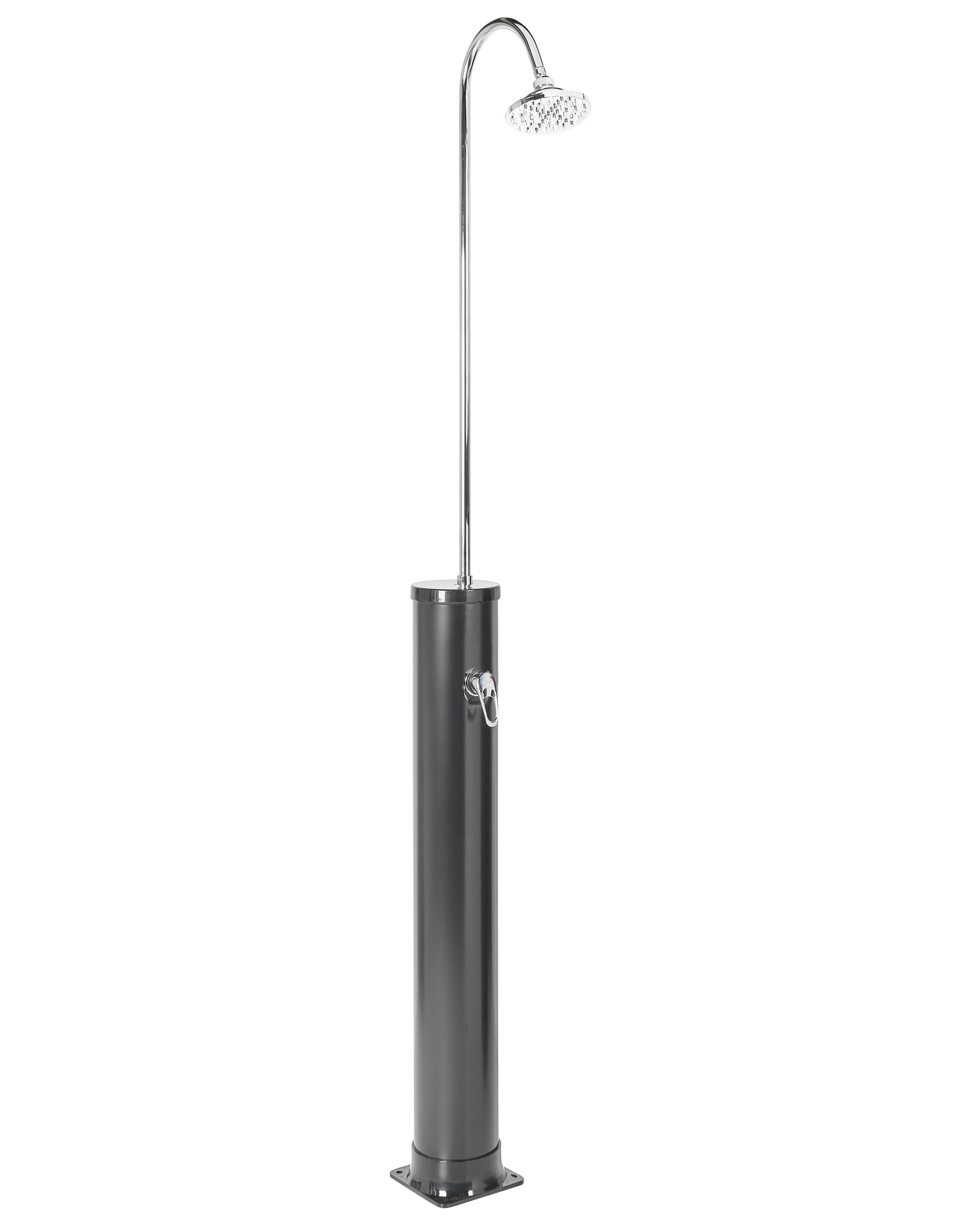 JUANOLLI Freestanding Outdoor Solar Shower Black - Gemini Interiors