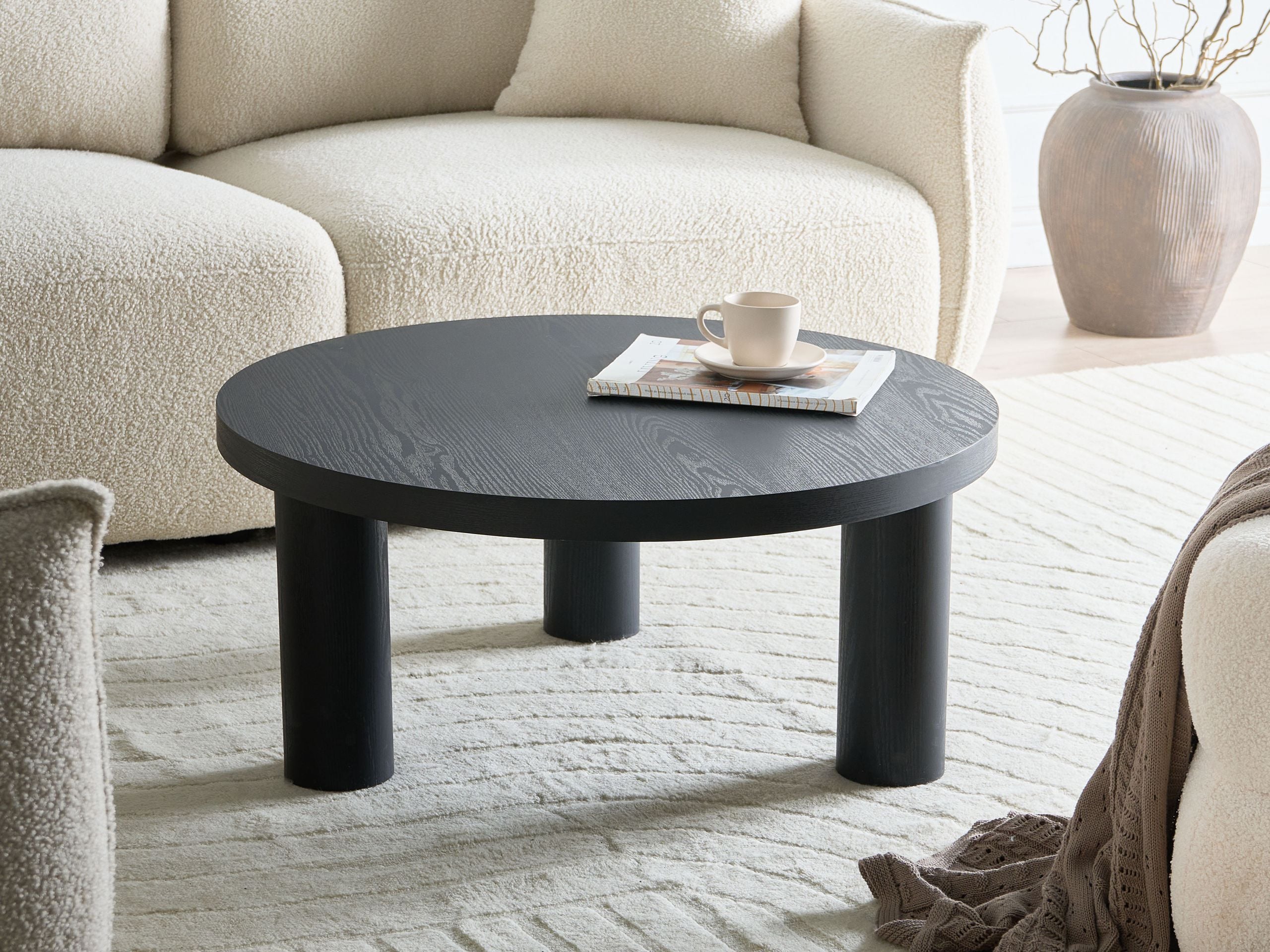 CEDUXA Coffee Table - Black - Gemini Interiors