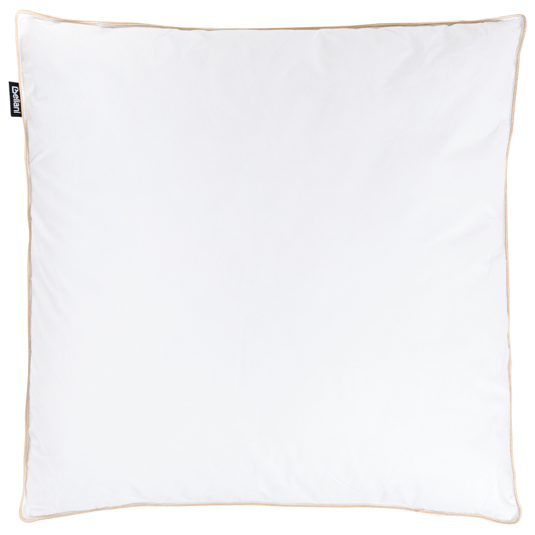ETNARIS 3-Chamber Bed Pillow Low Duck Feathers and Down 80 x 80 cm White - Gemini Interiors