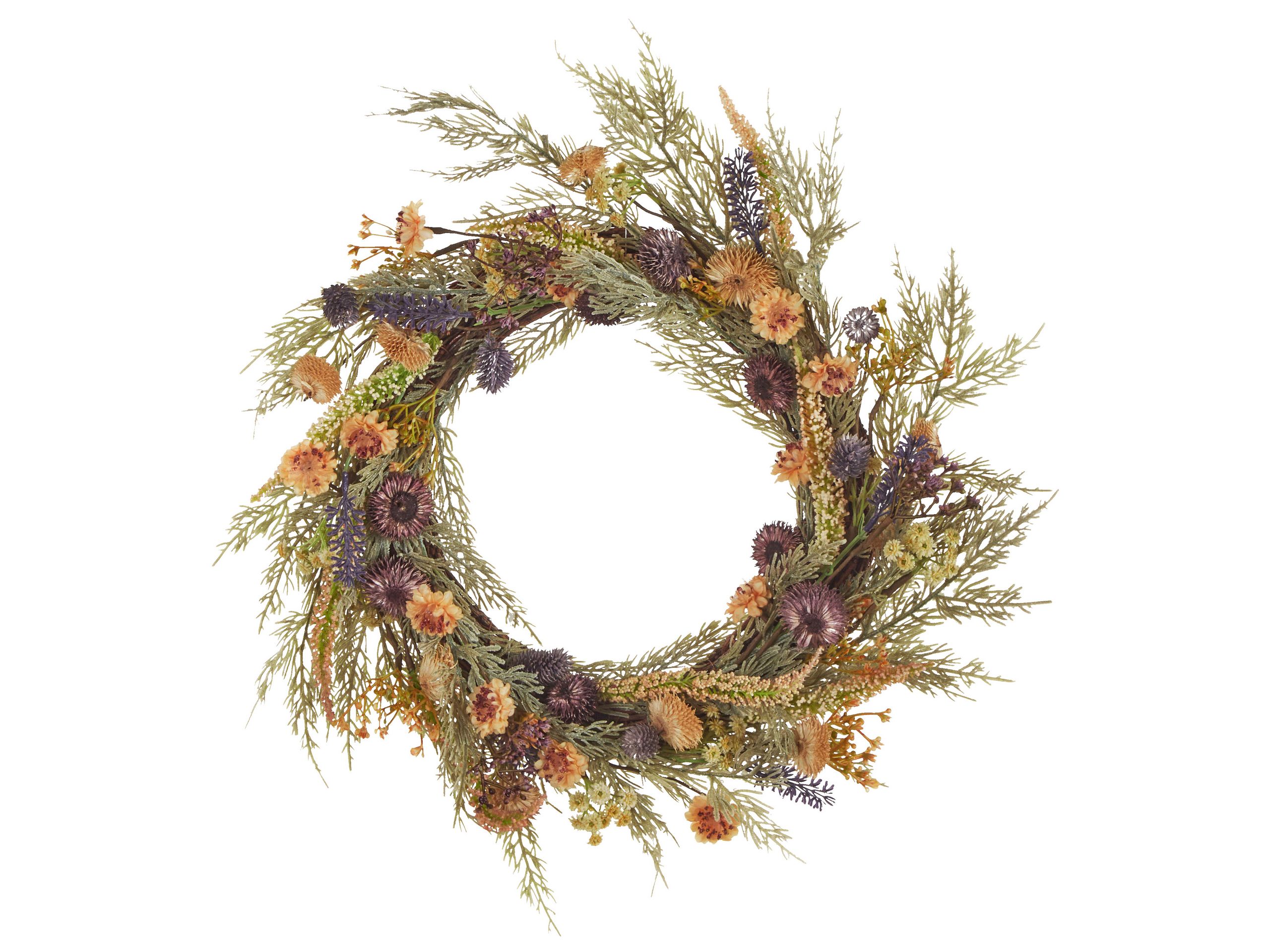 Decorative Wreath CAMRUN Green 4 cm - Gemini Interiors