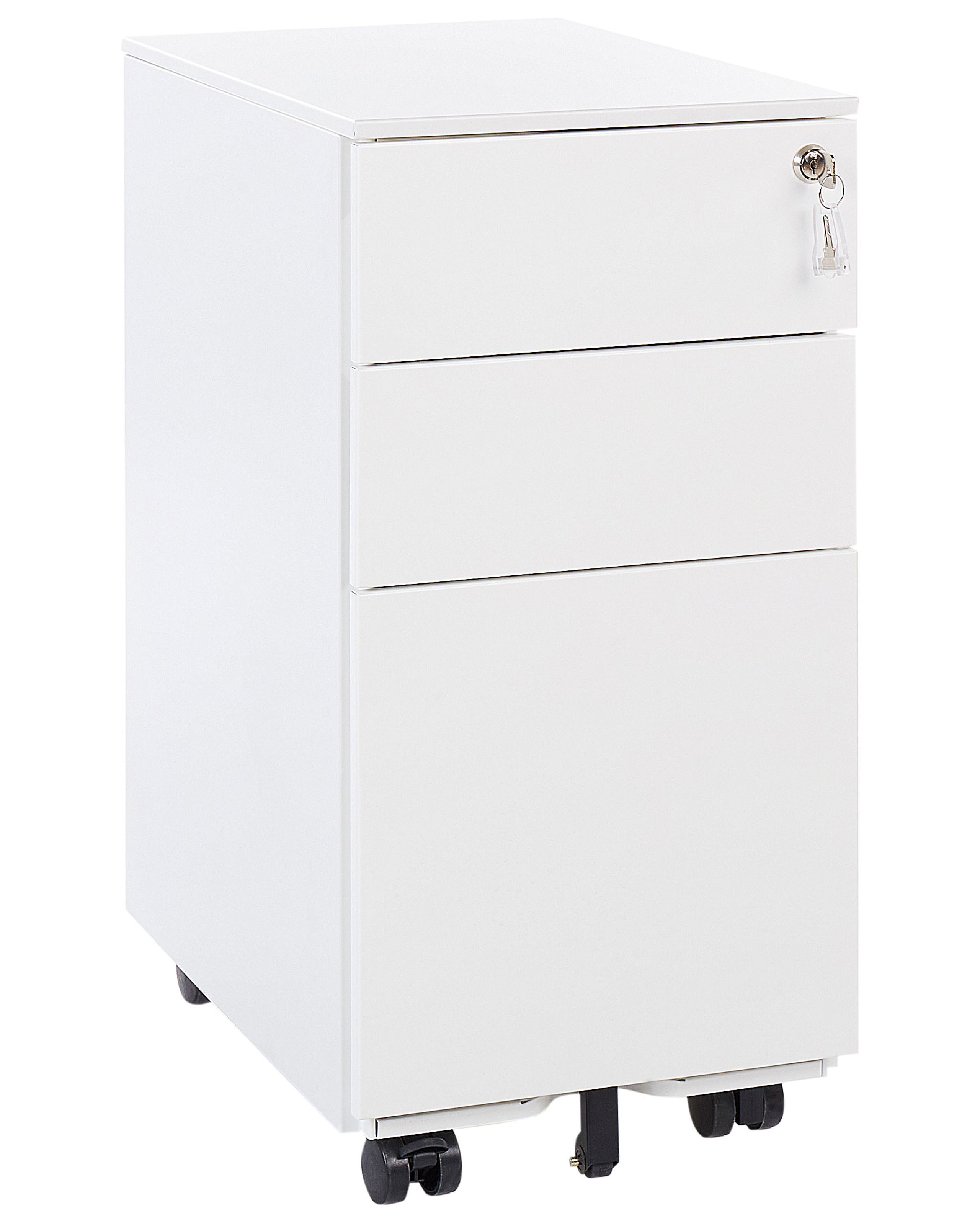 Storage Unit BOLSENA Metal White - Gemini Interiors
