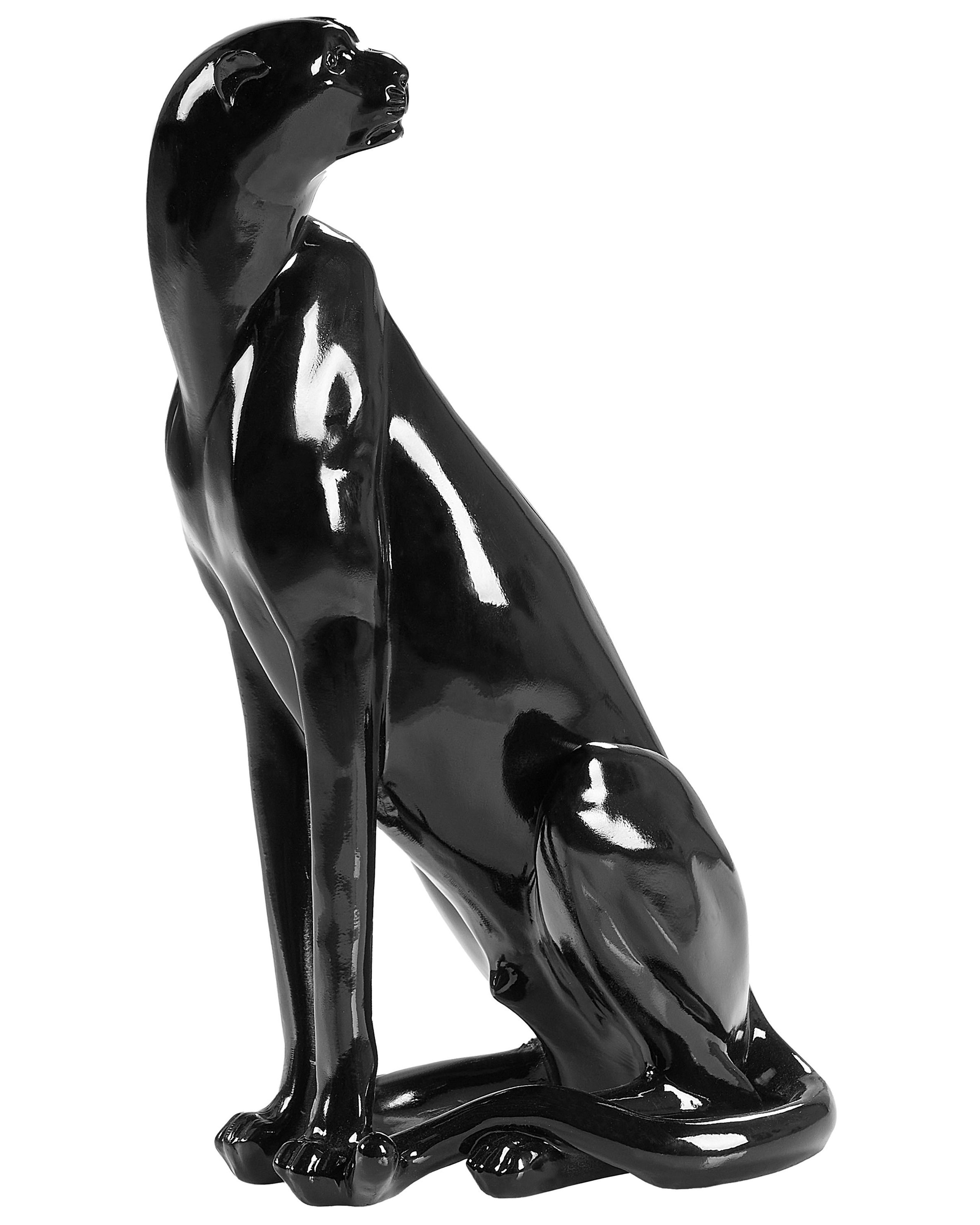 Figurine Jaguar BROYE Black - Gemini Interiors