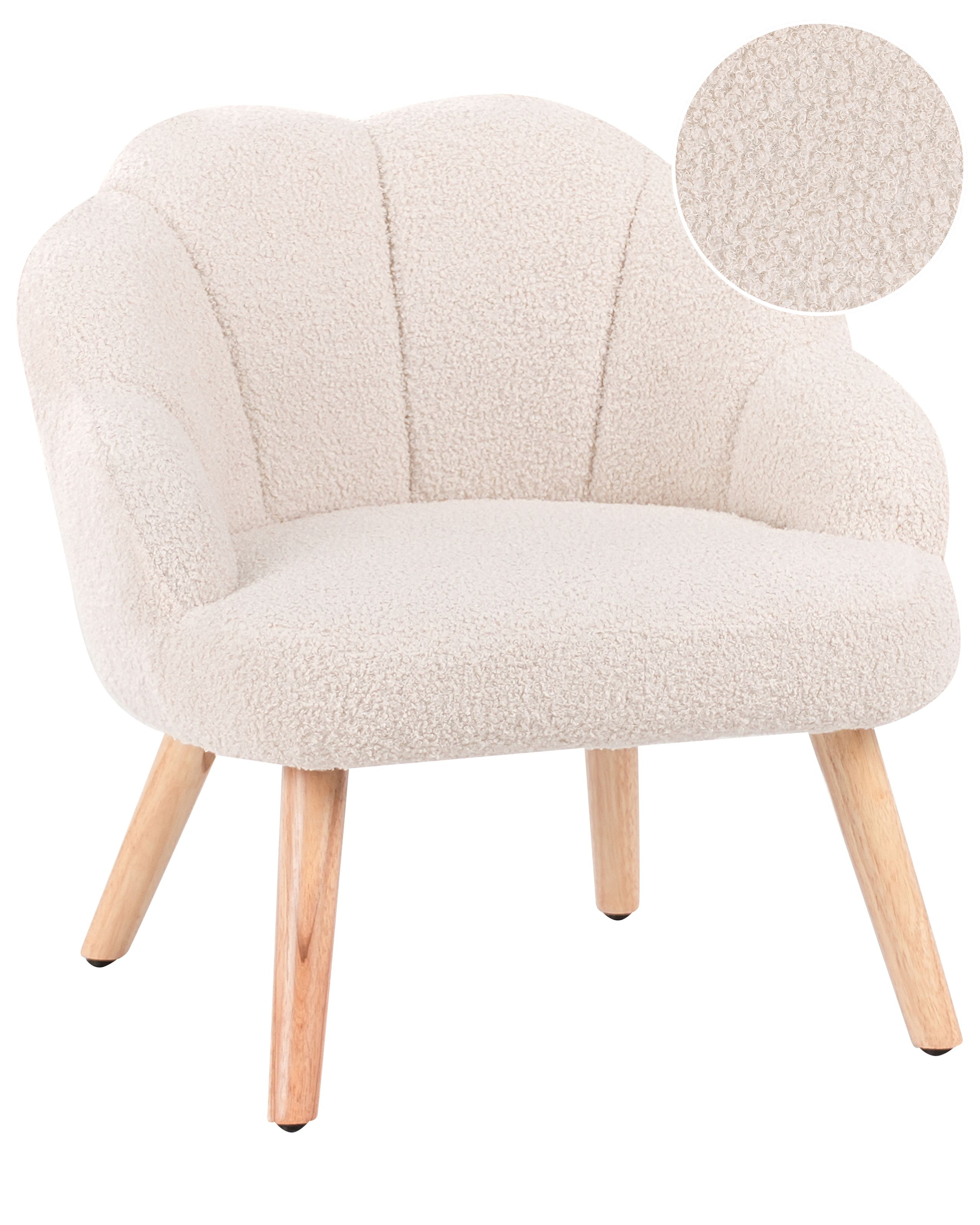 LYNTONWELL Kids Armchair - Light Beige - Gemini Interiors
