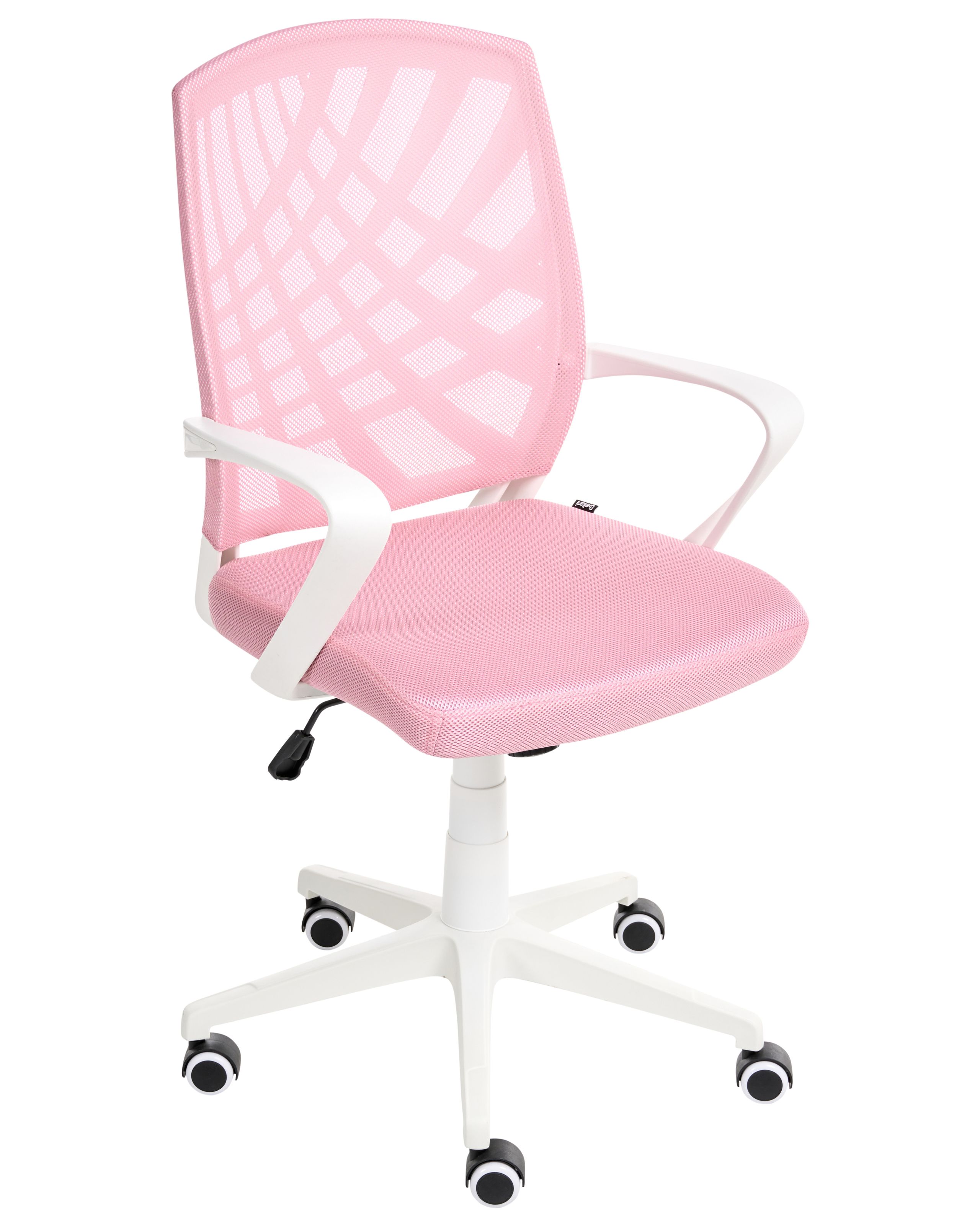KELMSTEAD Fabric Office Chair - Pink - Gemini Interiors