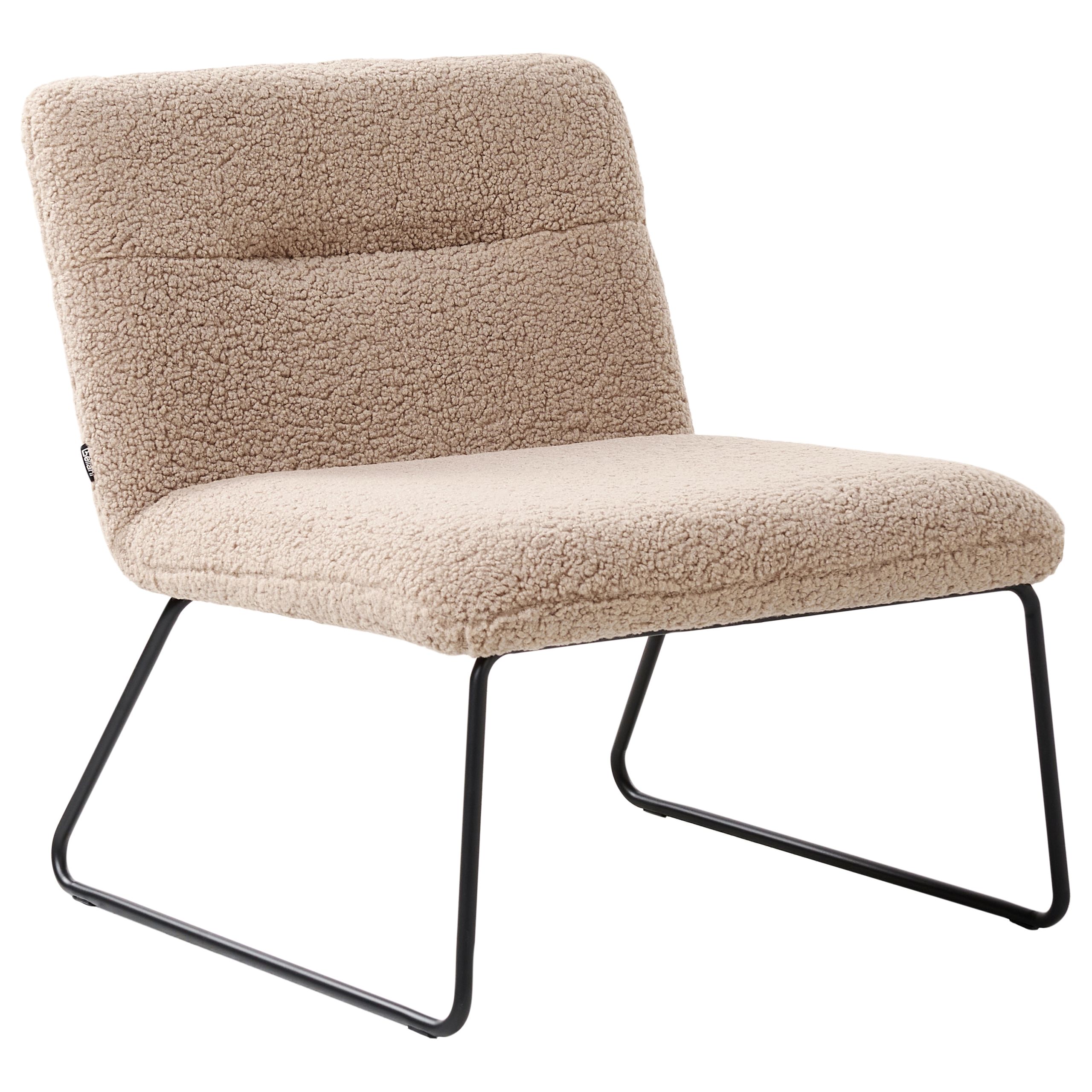 Armchair COTULLA Boucle Beige - Gemini Interiors