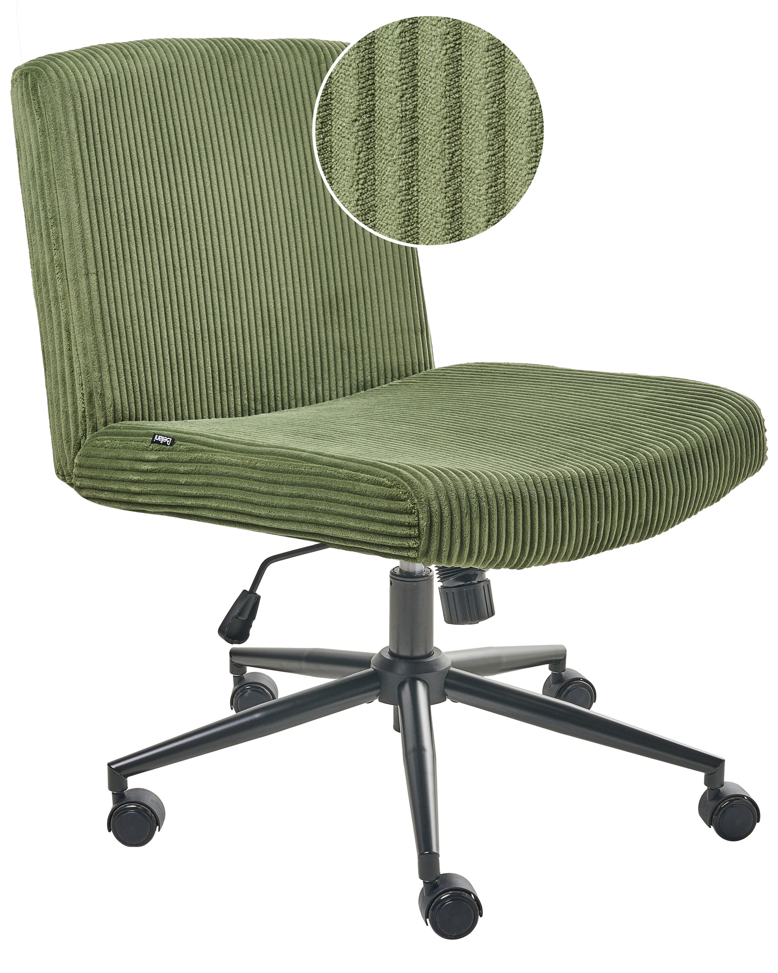 RAYLEIGHON Fabric Office Desk Chair - Green - Gemini Interiors