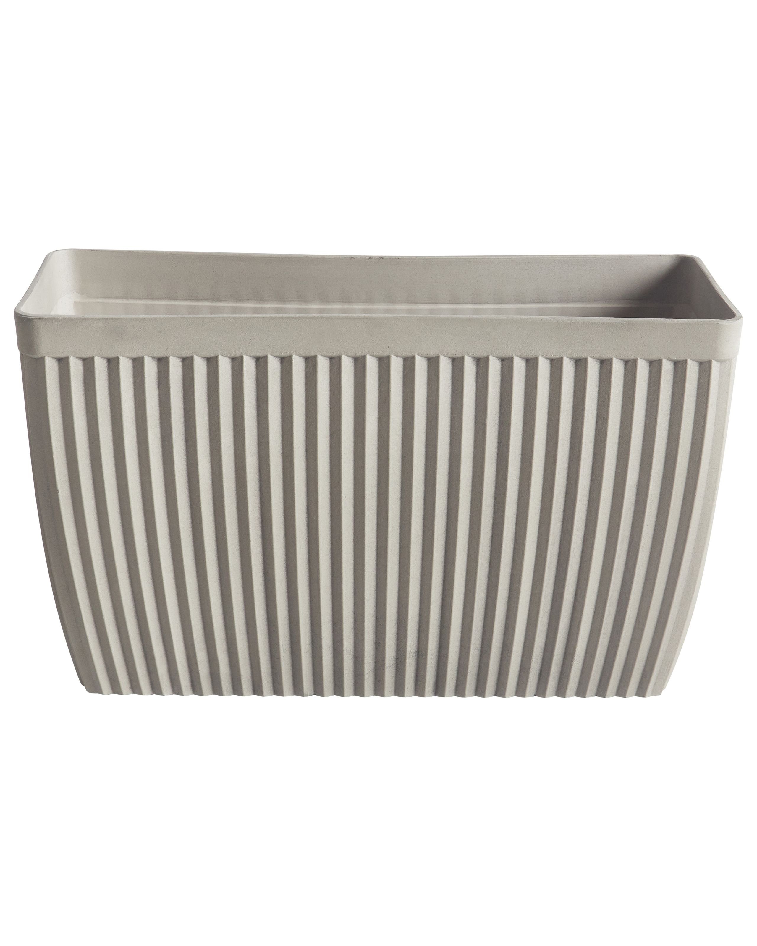 Plant Pot SISAL Synthetic Material 73 cm Beige - Gemini Interiors