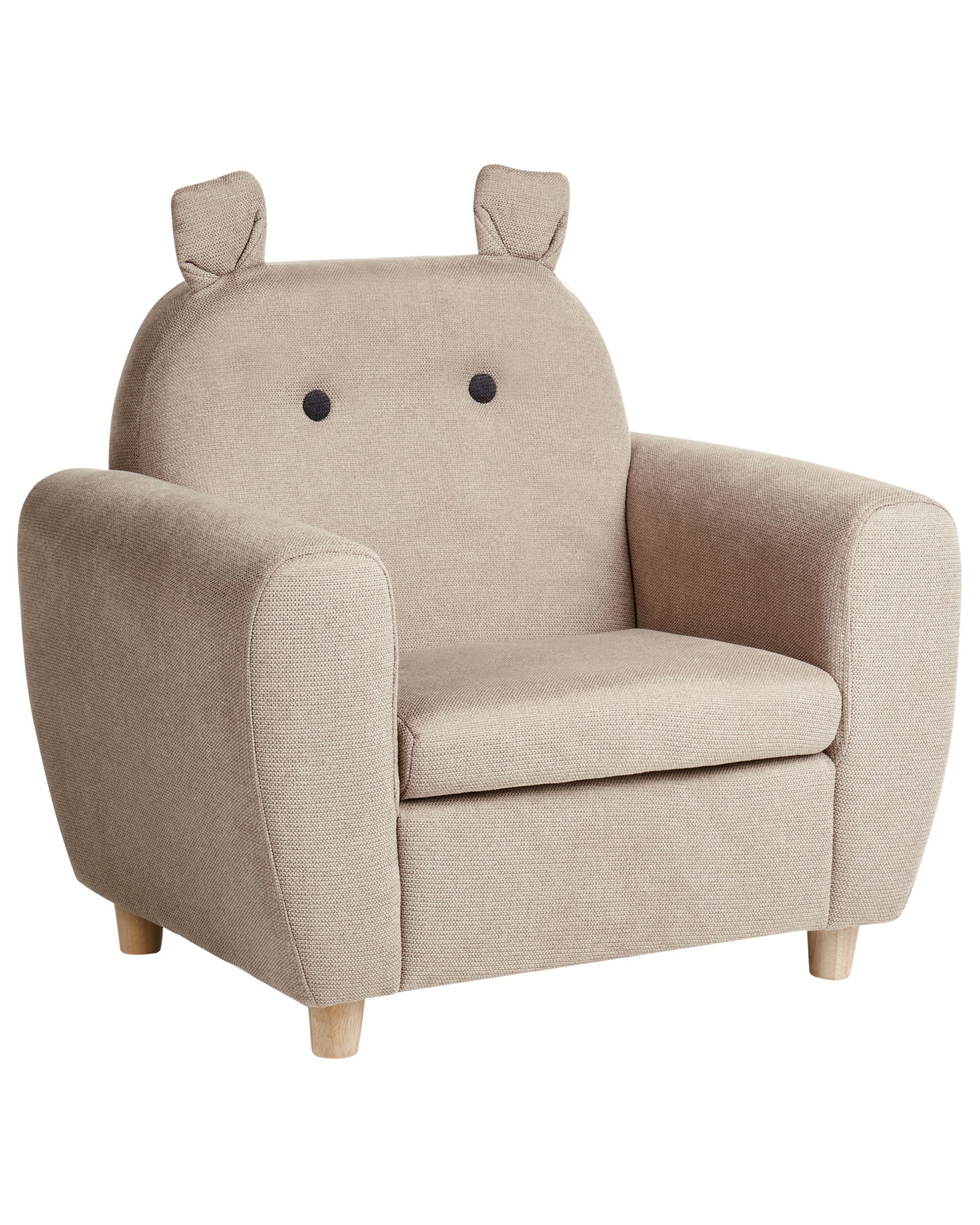 Kids Armchair Taupe MARIBO - Gemini Interiors