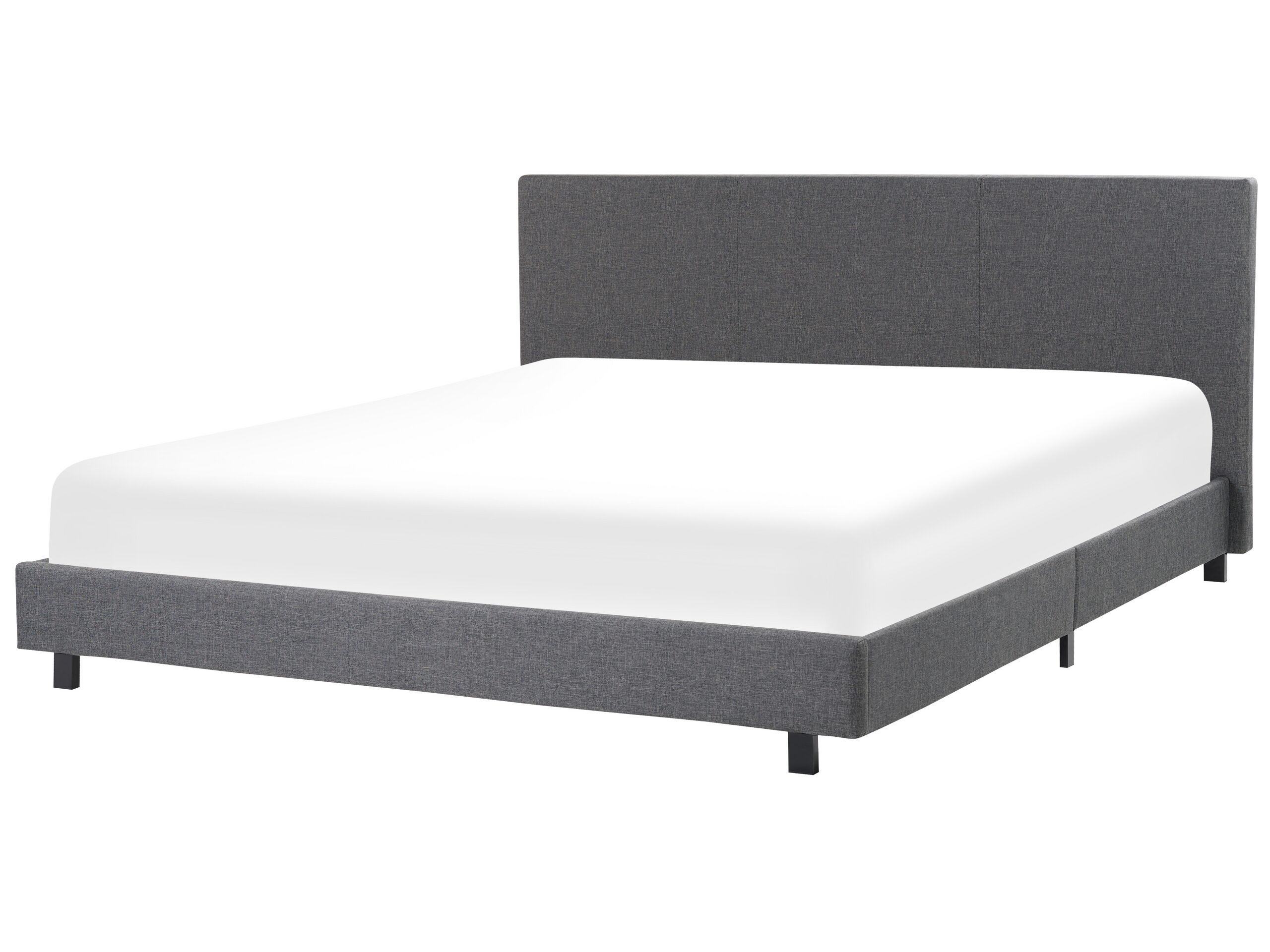 ALKEA Waterbed Fabric 180 x 200cm EU Super Kingsize Bedframe Grey - Gemini Interiors