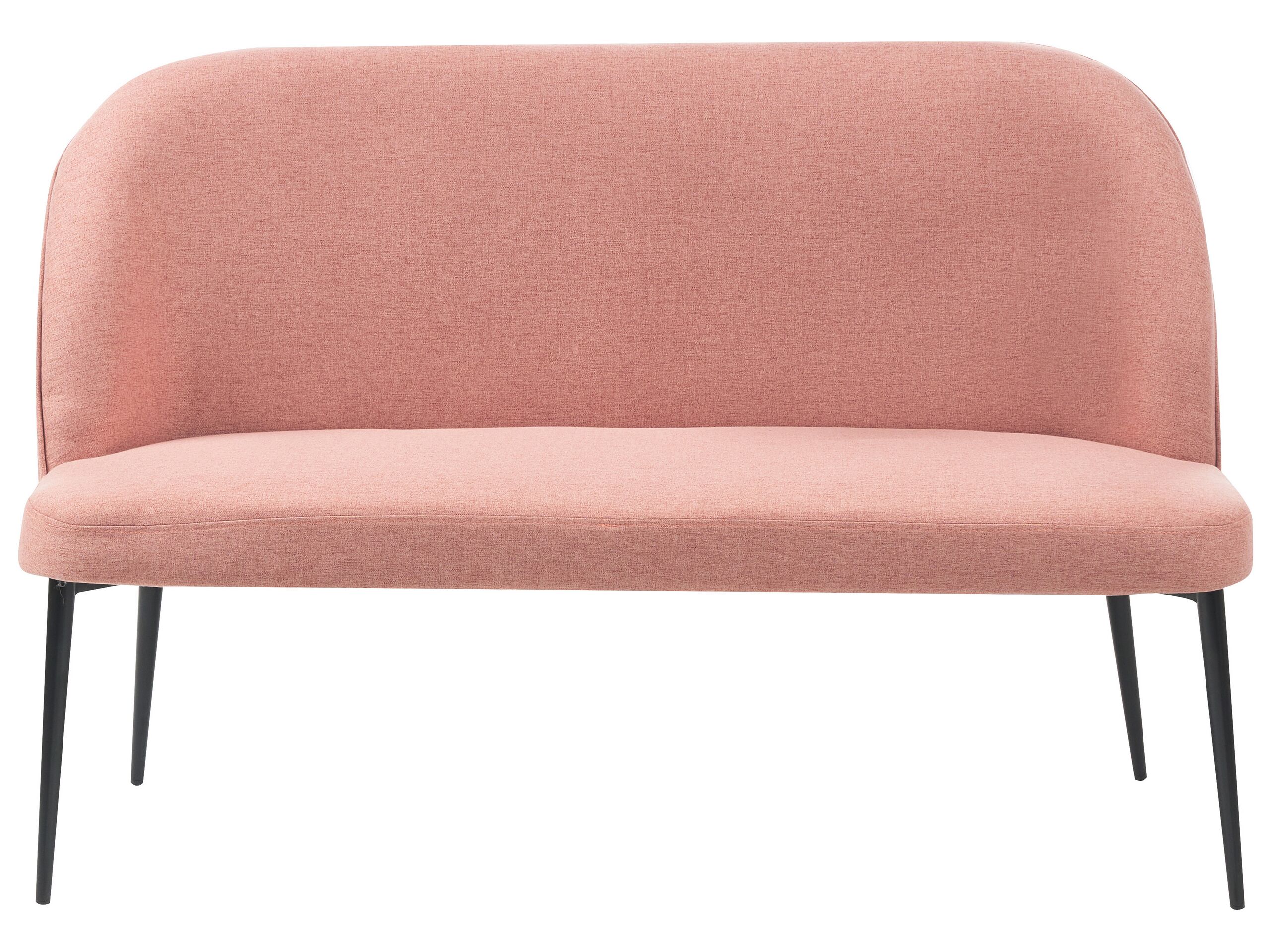 2 Seater Kitchen Sofa Pink OSBY - Gemini Interiors