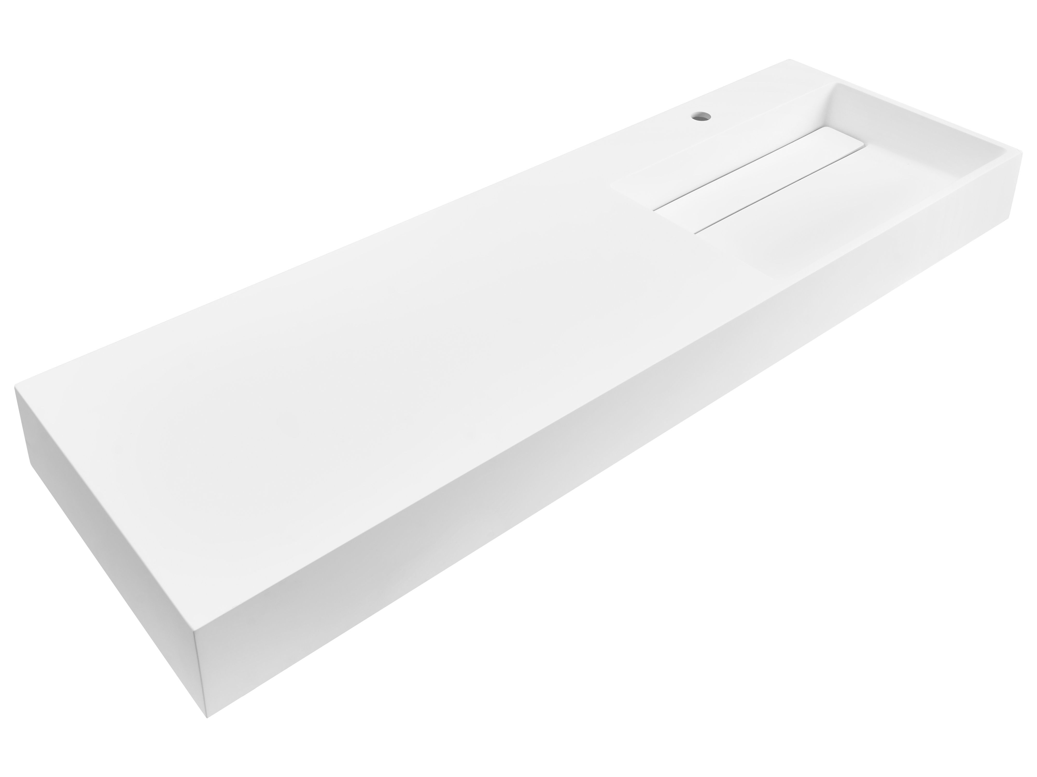 CCSUO Wall Hung Basin 1500 x 480 mm White - Gemini Interiors