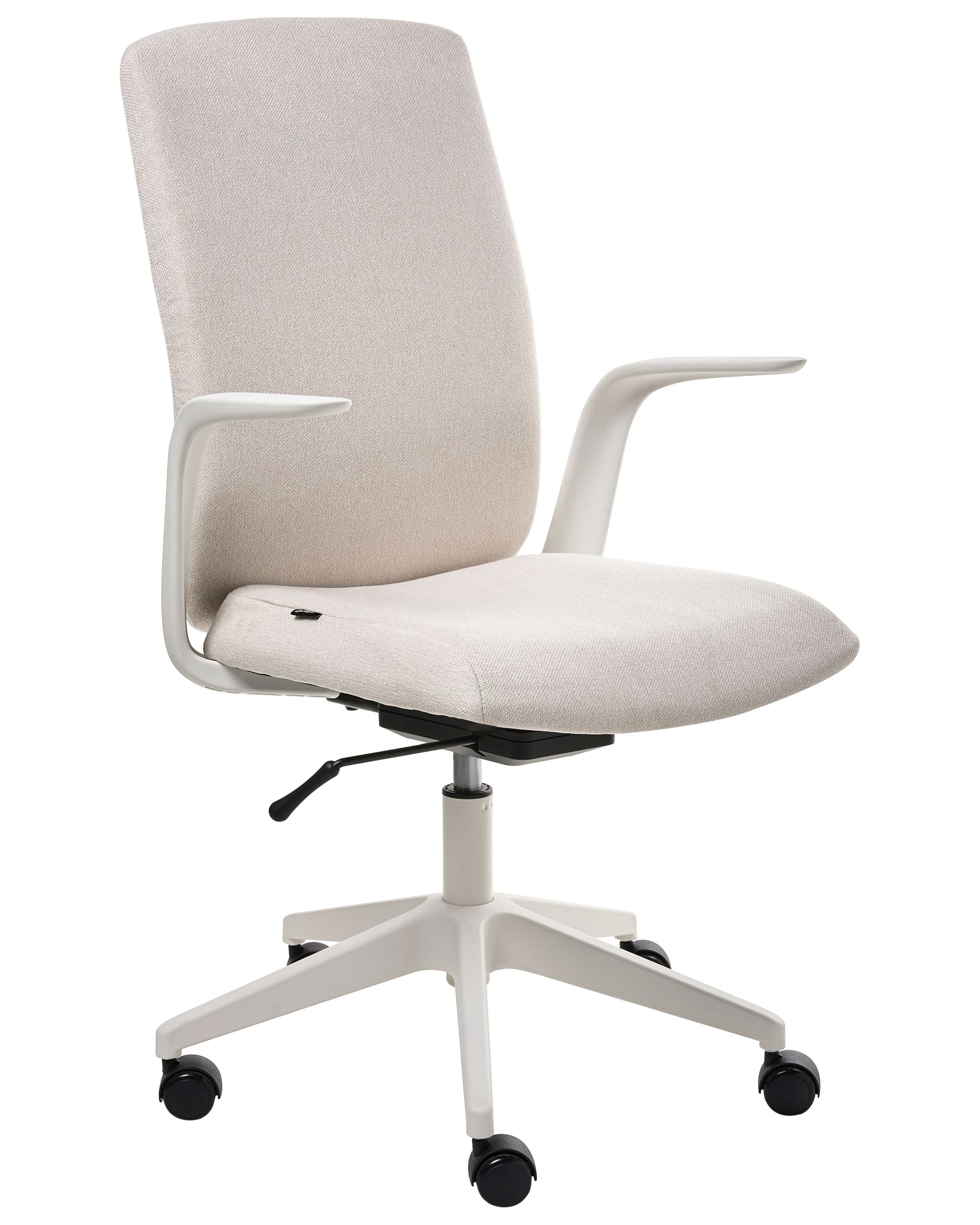 KILCOMBE Fabric Office Chair - Beige - Gemini Interiors