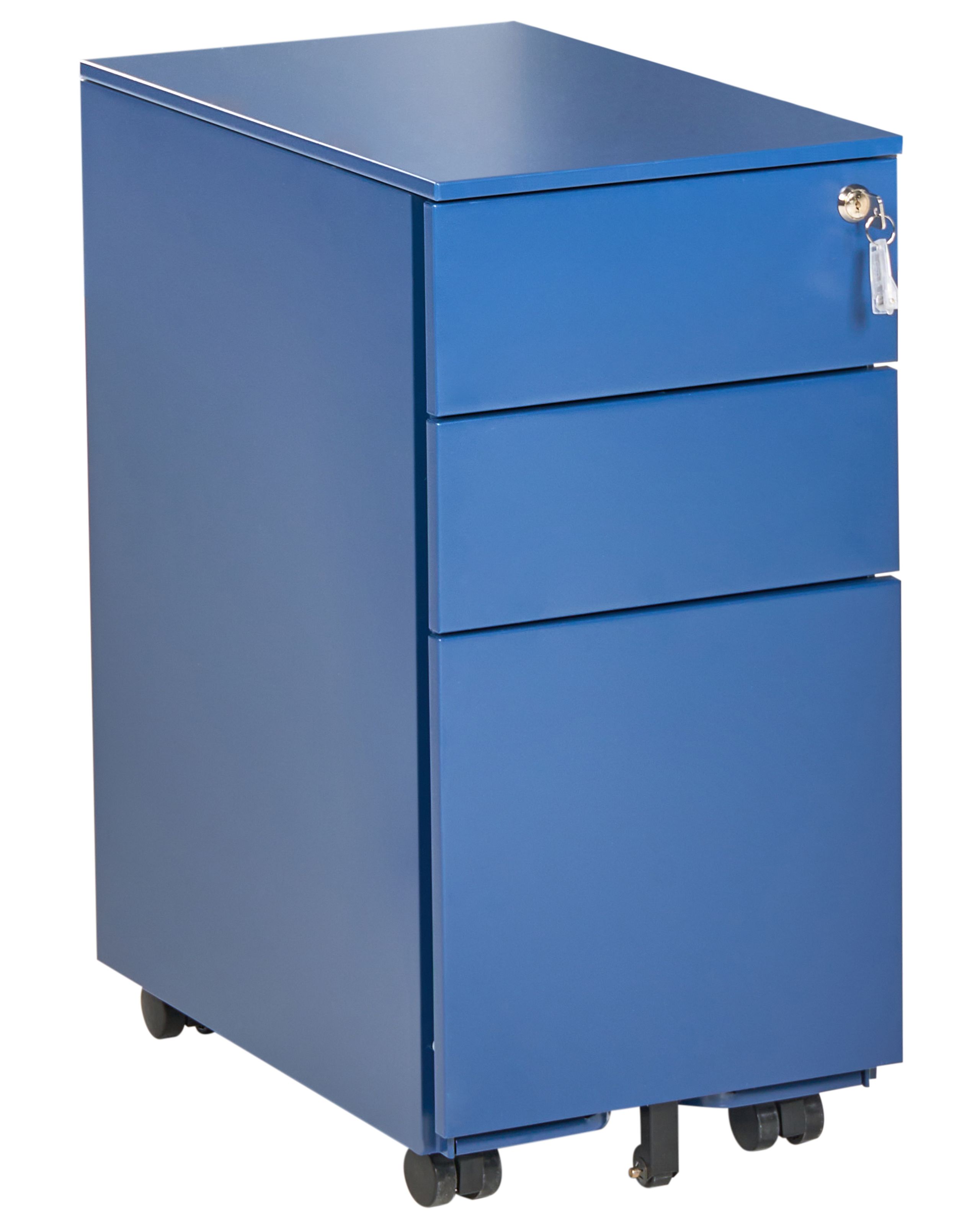 CLAYDEN Metal Storage Unit - Blue - Gemini Interiors