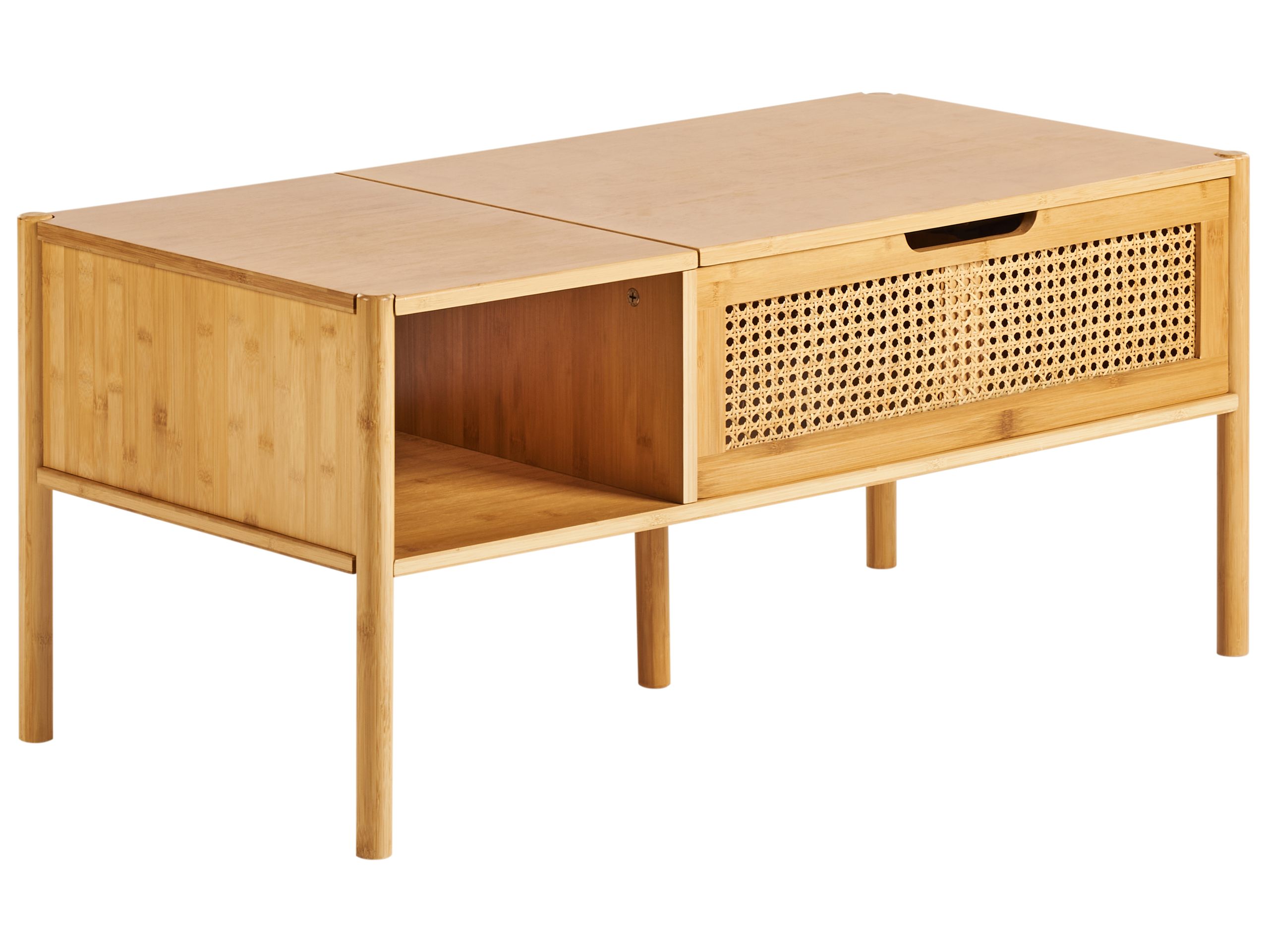 Bamboo Coffee Table Natural SURREY - Gemini Interiors