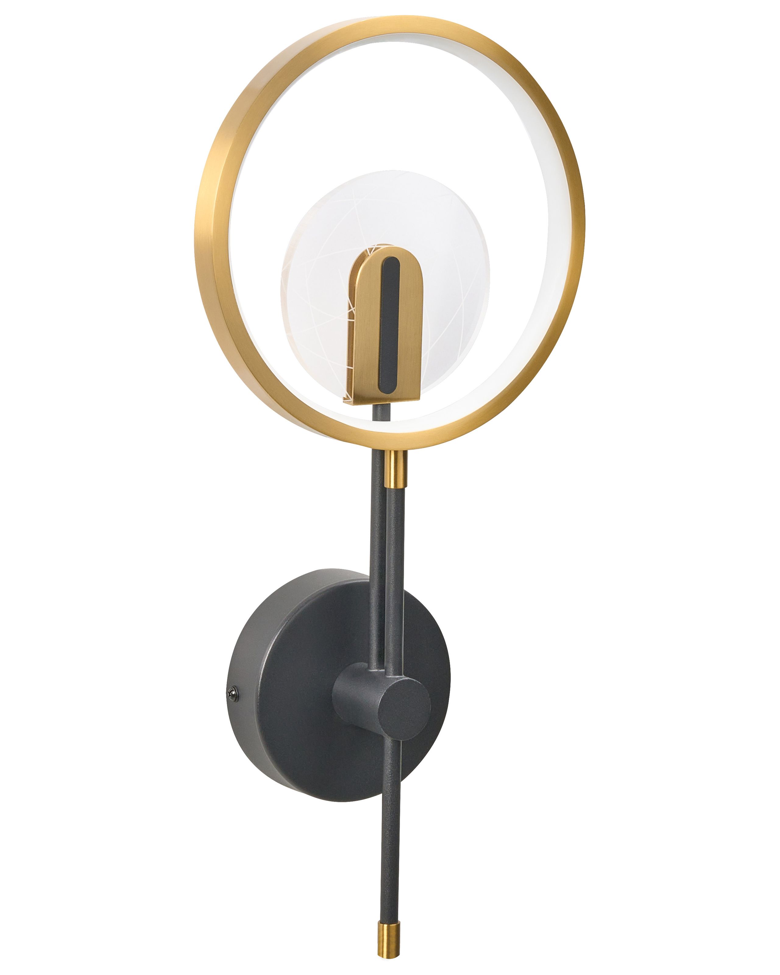 CAMBERLEIGH LED Wall Lamp - Brass - Gemini Interiors