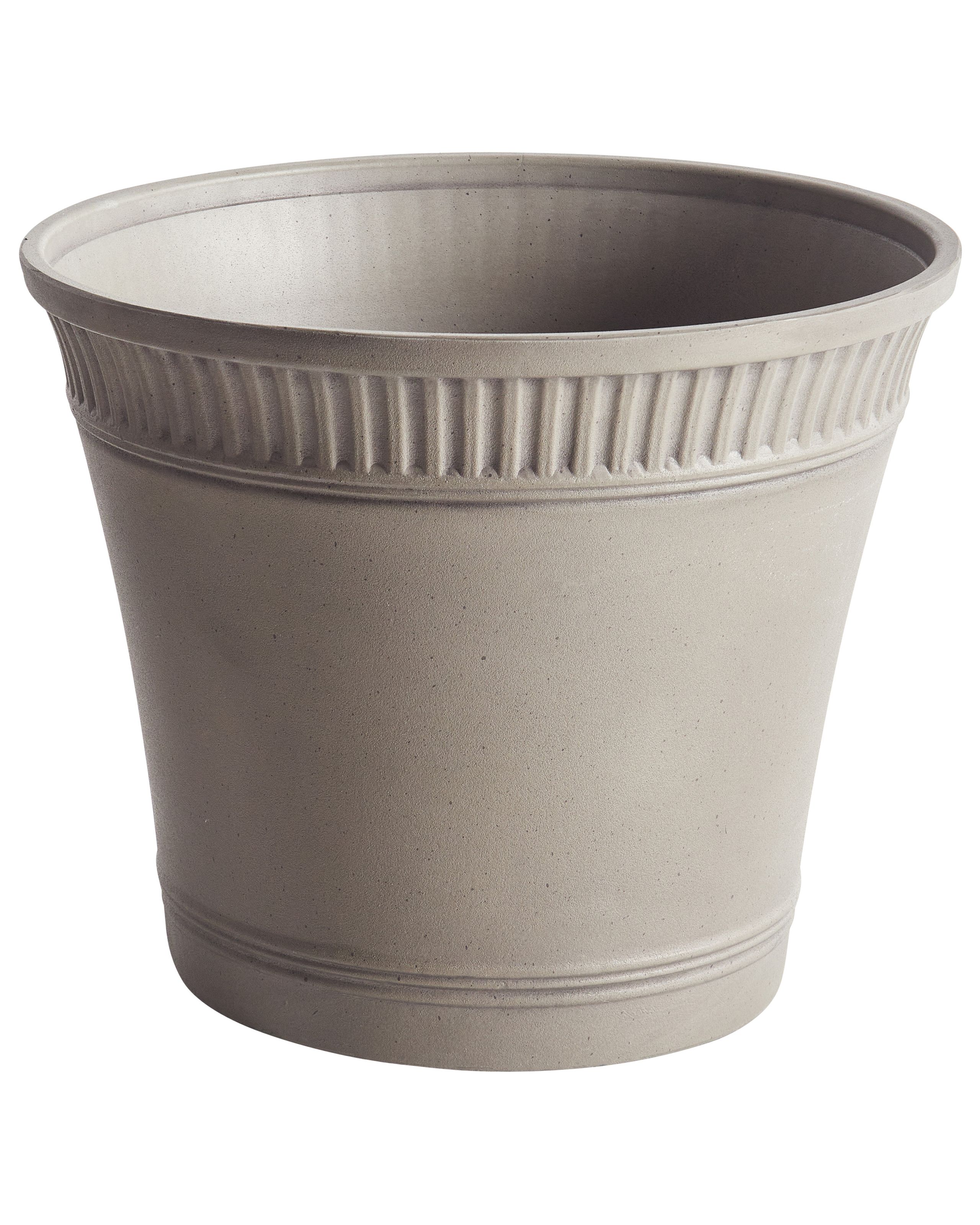 Plant Pot CISTUS Synthetic Material 44 cm Grey - Gemini Interiors