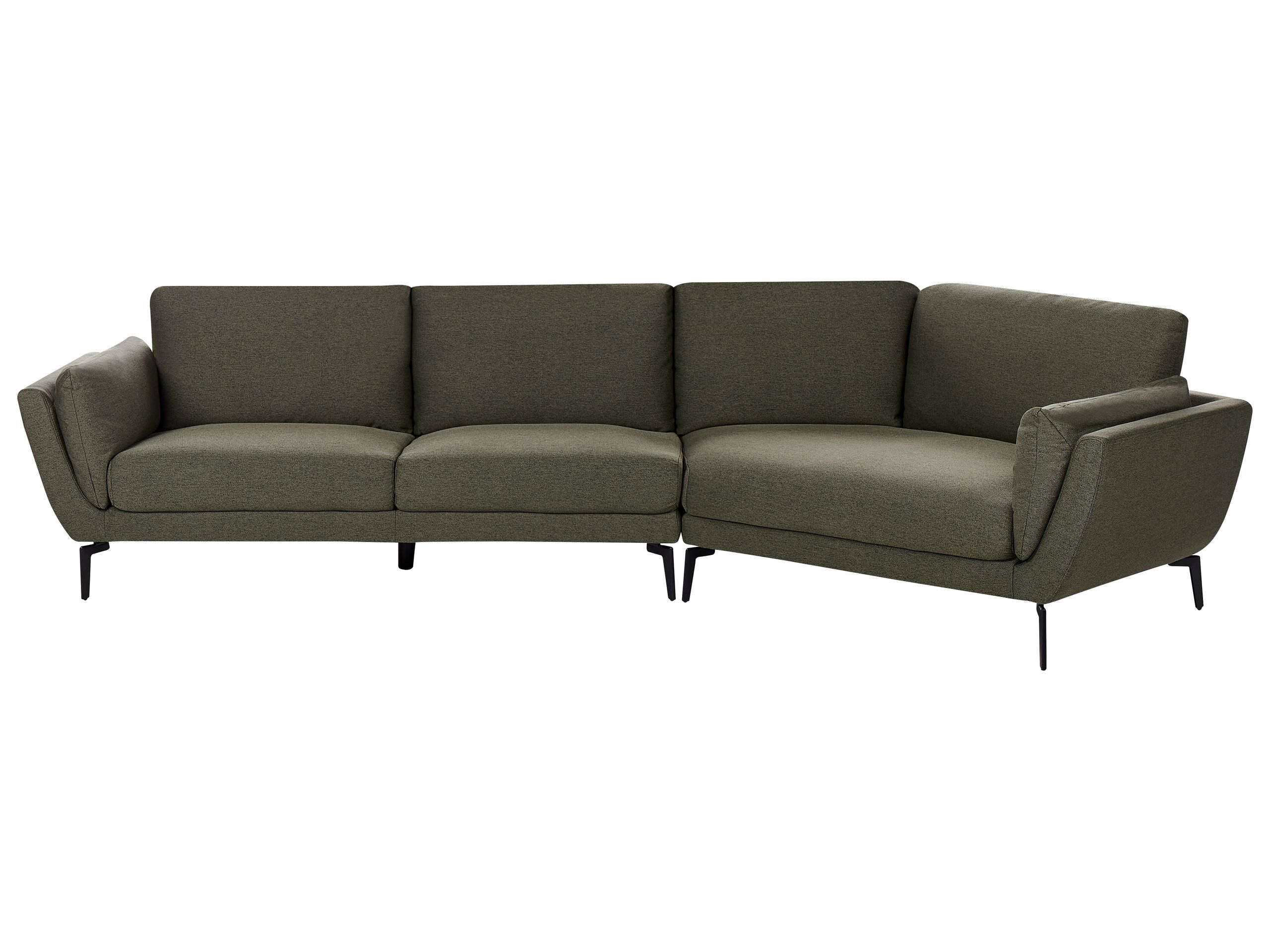 XELORA Fabric 3 Seater Sofa - Green - Gemini Interiors