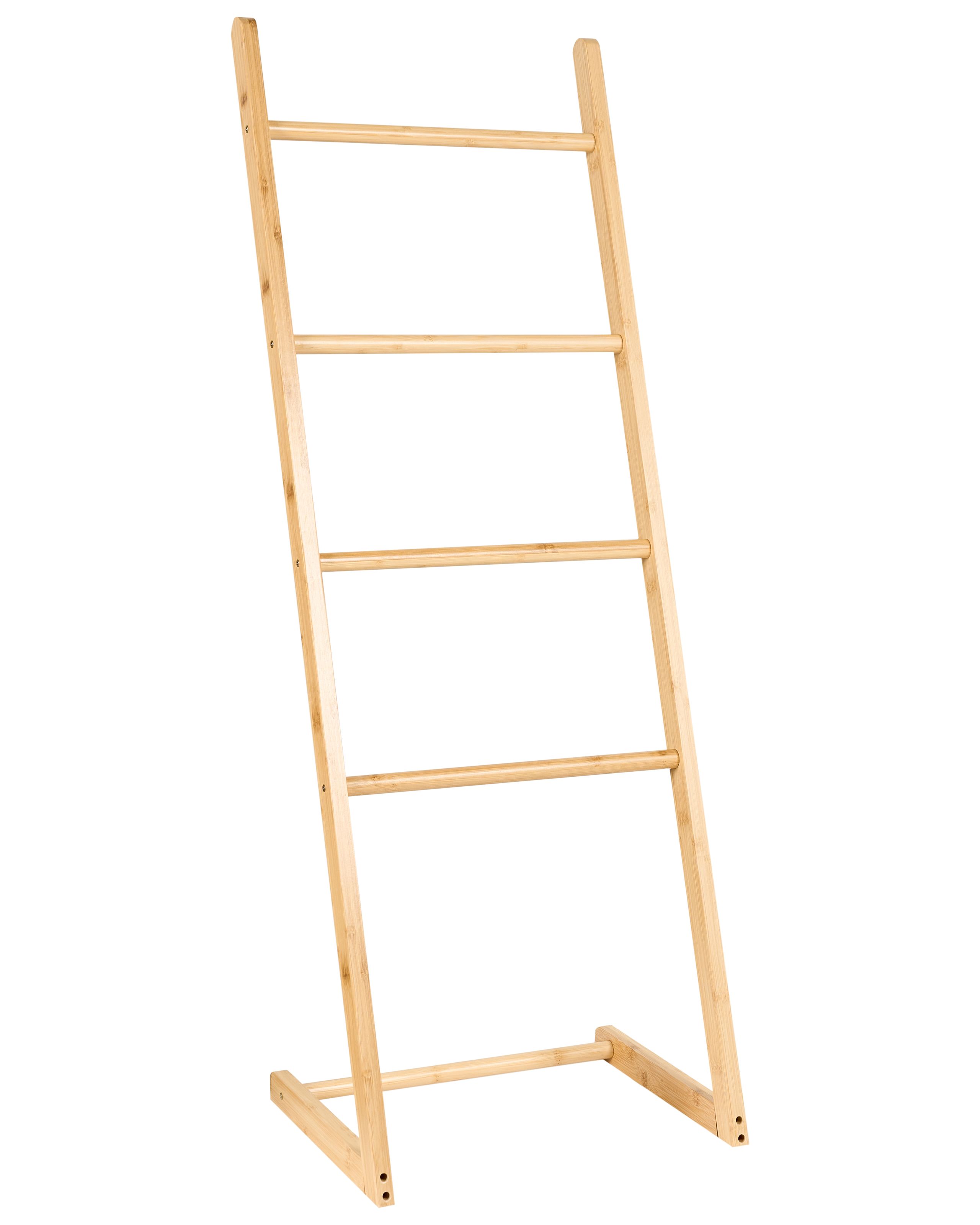 SVENDBORG Towel Rack Bamboo Wood Light Brown - Gemini Interiors