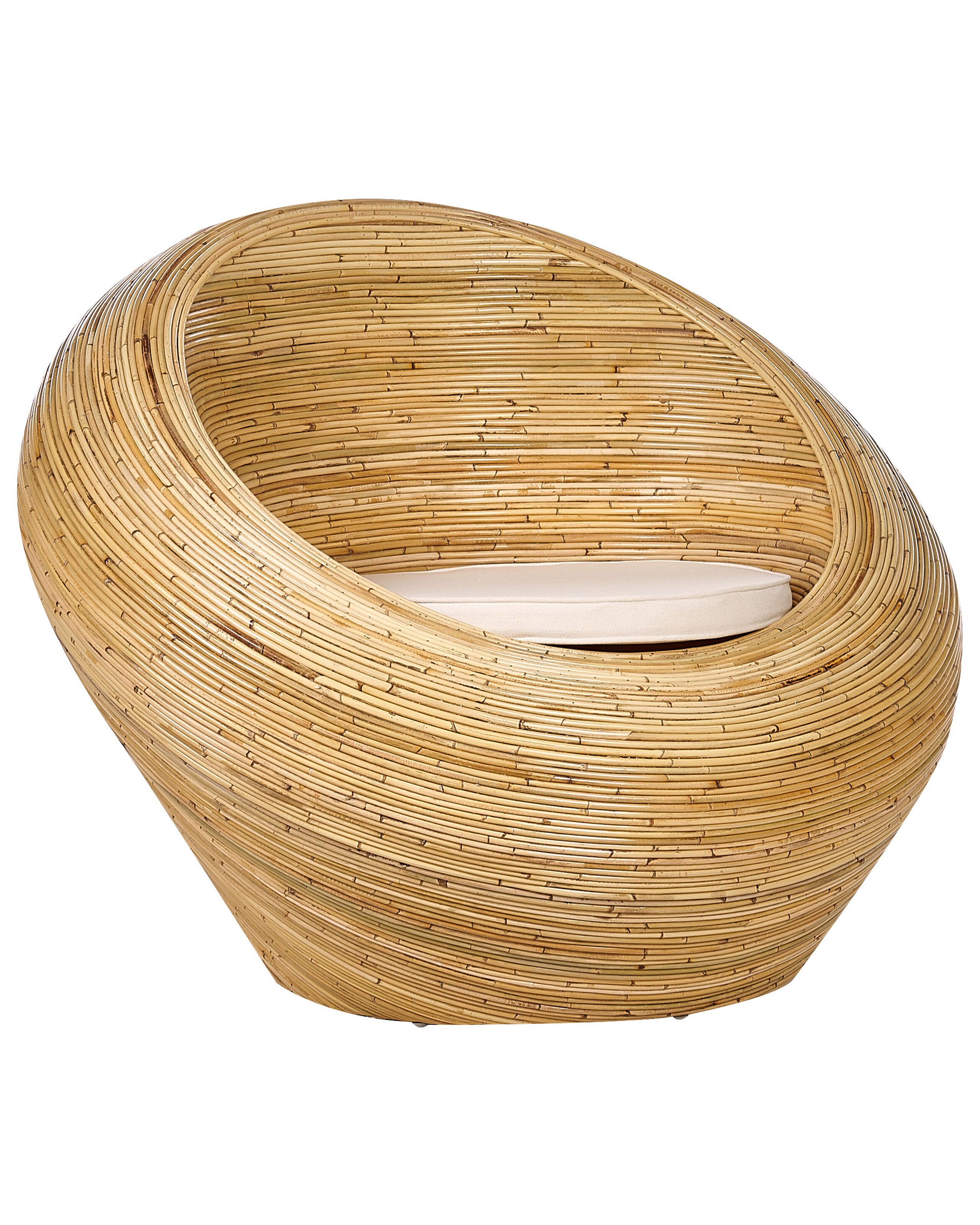 Garden Armchair MAIORI Rattan Natural - Gemini Interiors