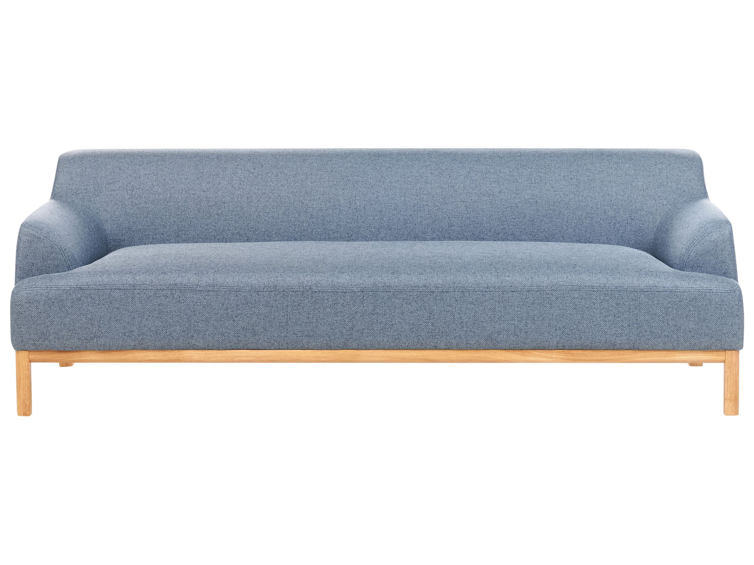 3 Seater Fabric Sofa Blue SOSJO - Gemini Interiors