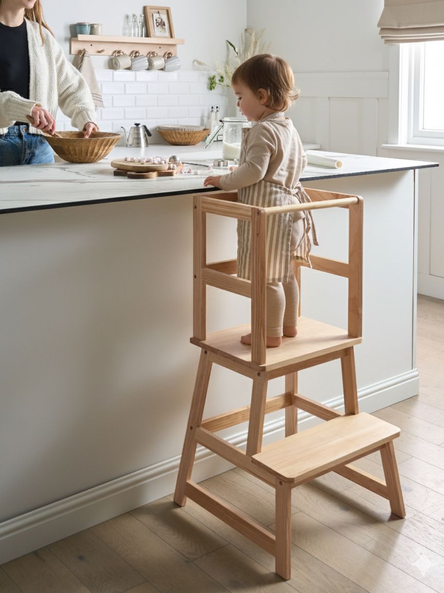 VELTARO Kitchen Kitchen Utensil Holders & Rack - Brown - Gemini Interiors