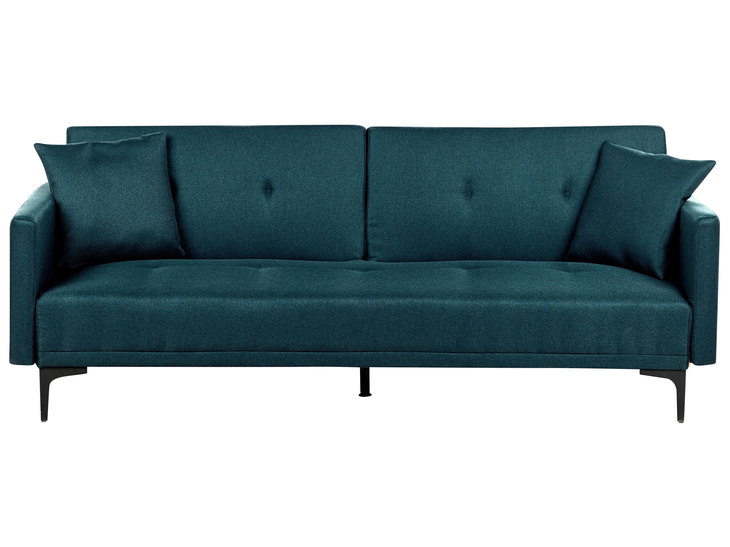 3 Seater Sofabed - LEWI Fabric Blue - Gemini Interiors