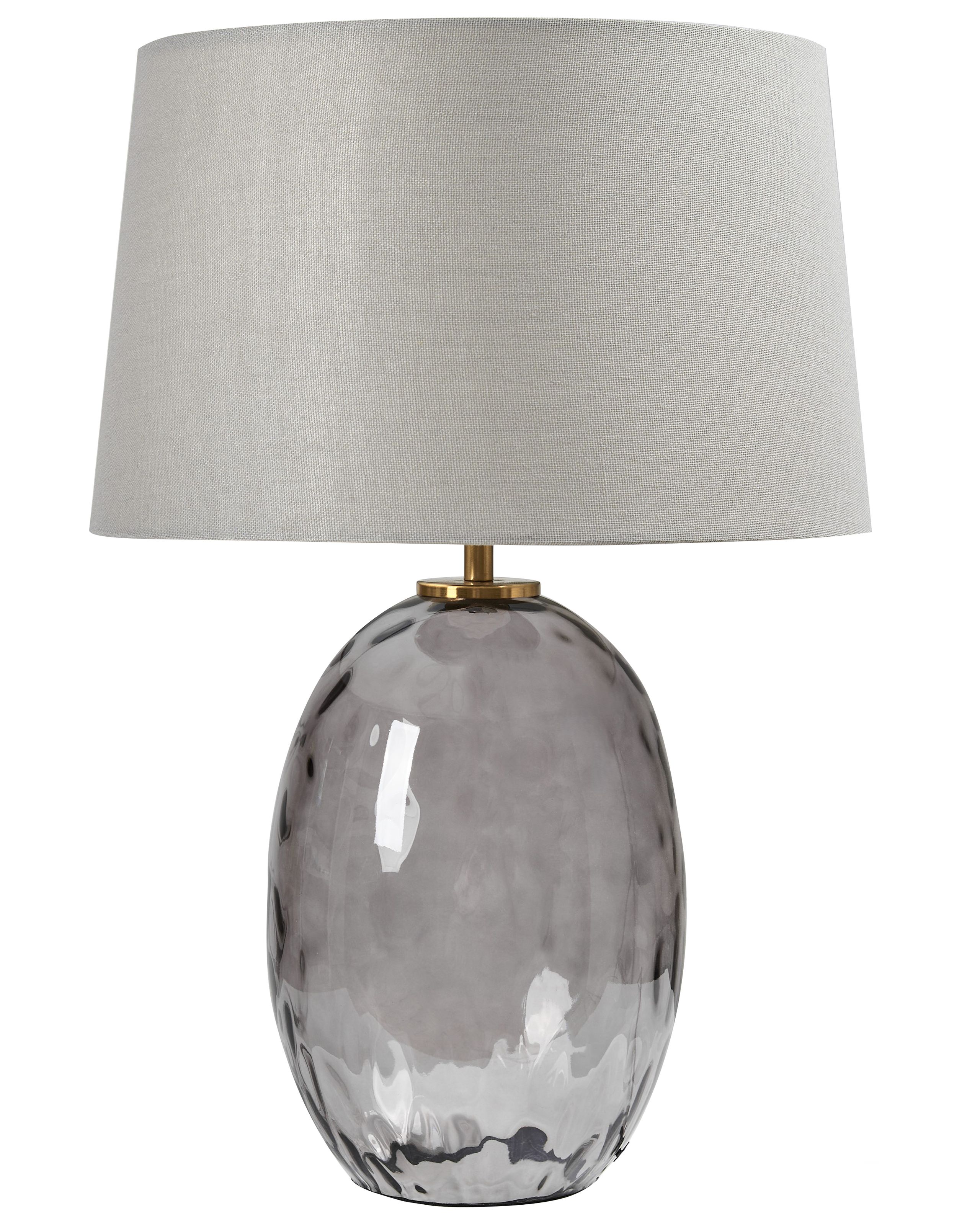 Table Lamp BONELLI Grey - Gemini Interiors