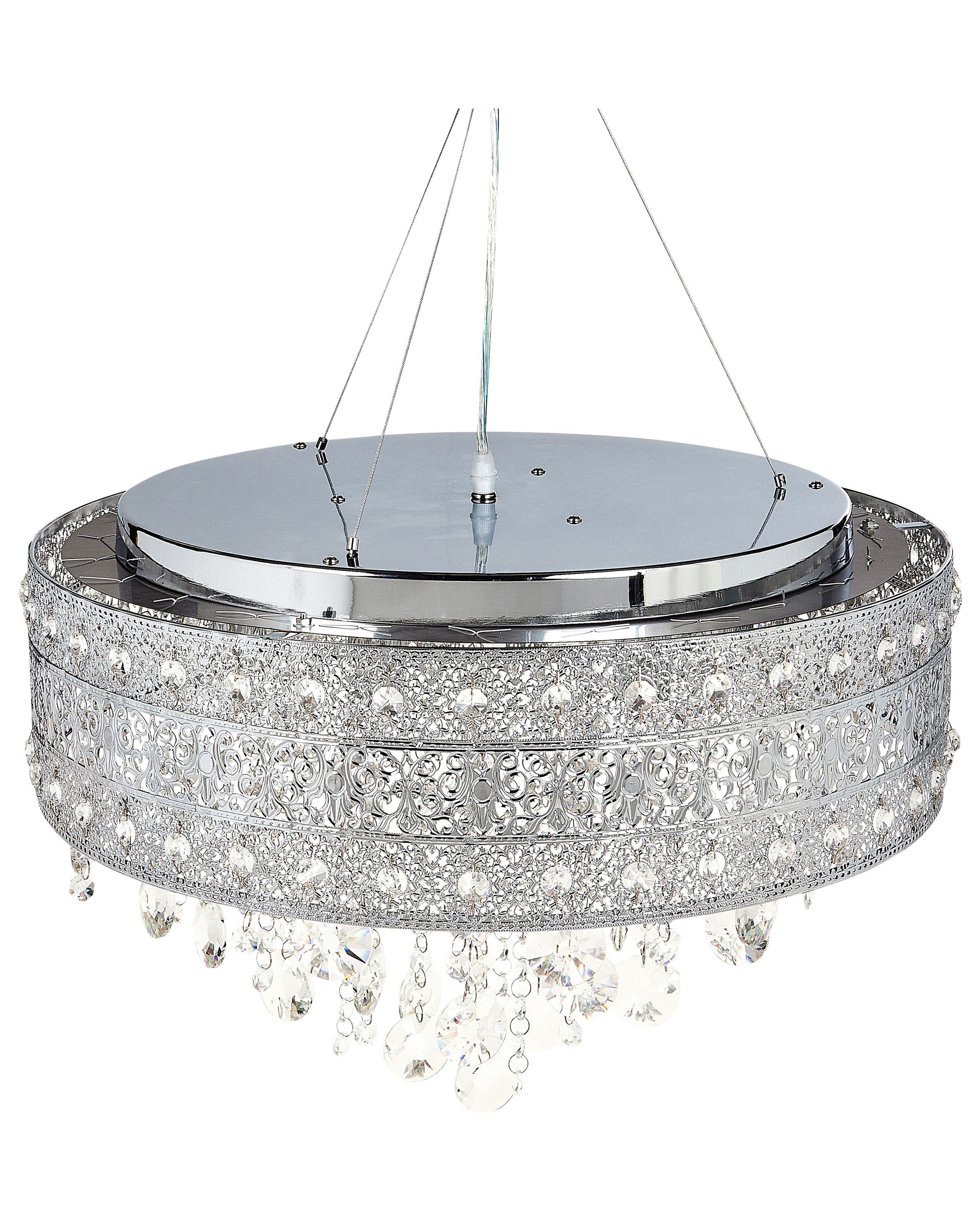 Chandelier BARBEIRA Crystal Silver - Gemini Interiors