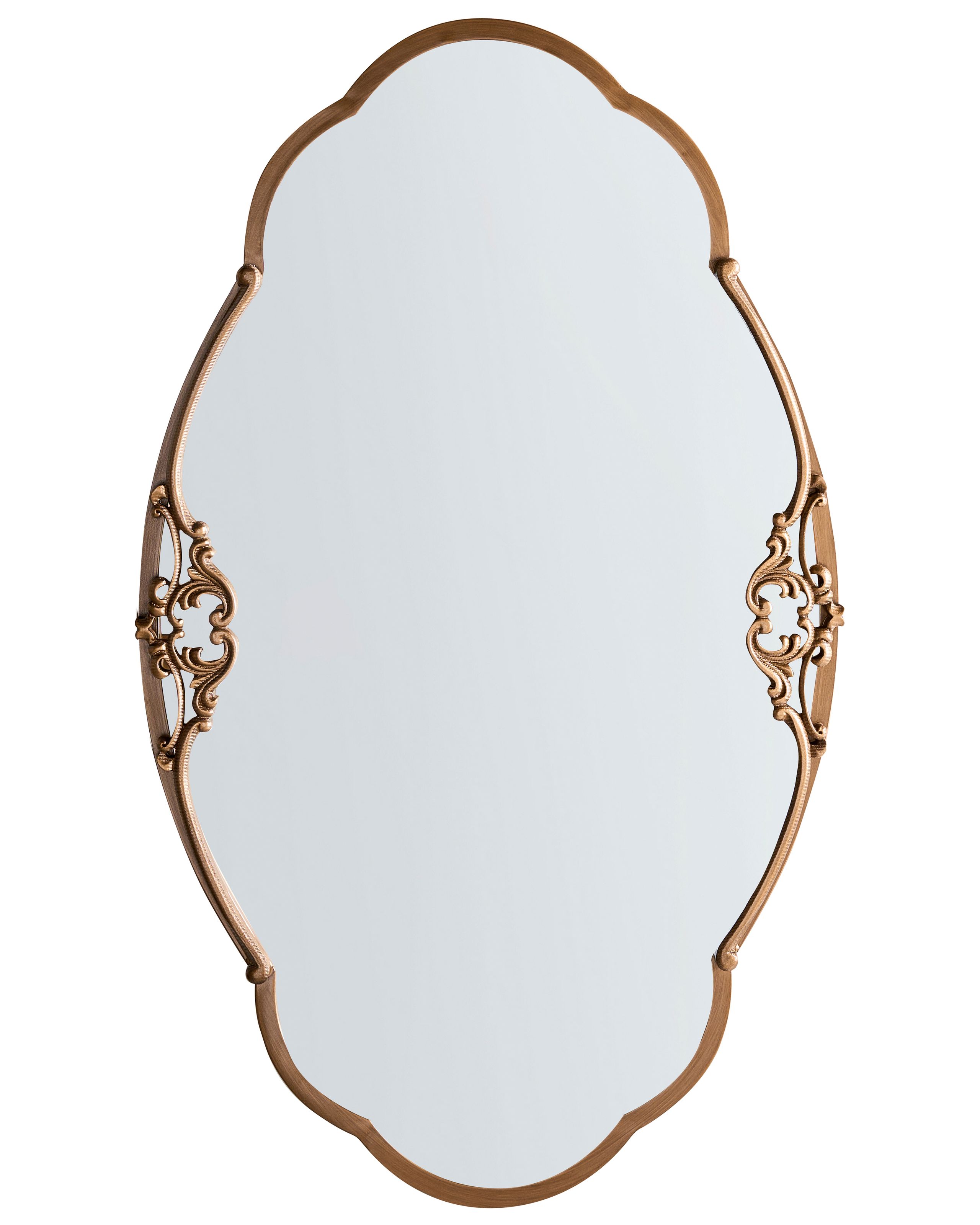 BIRCHCOMBE Wall Mirror - Gold - Gemini Interiors