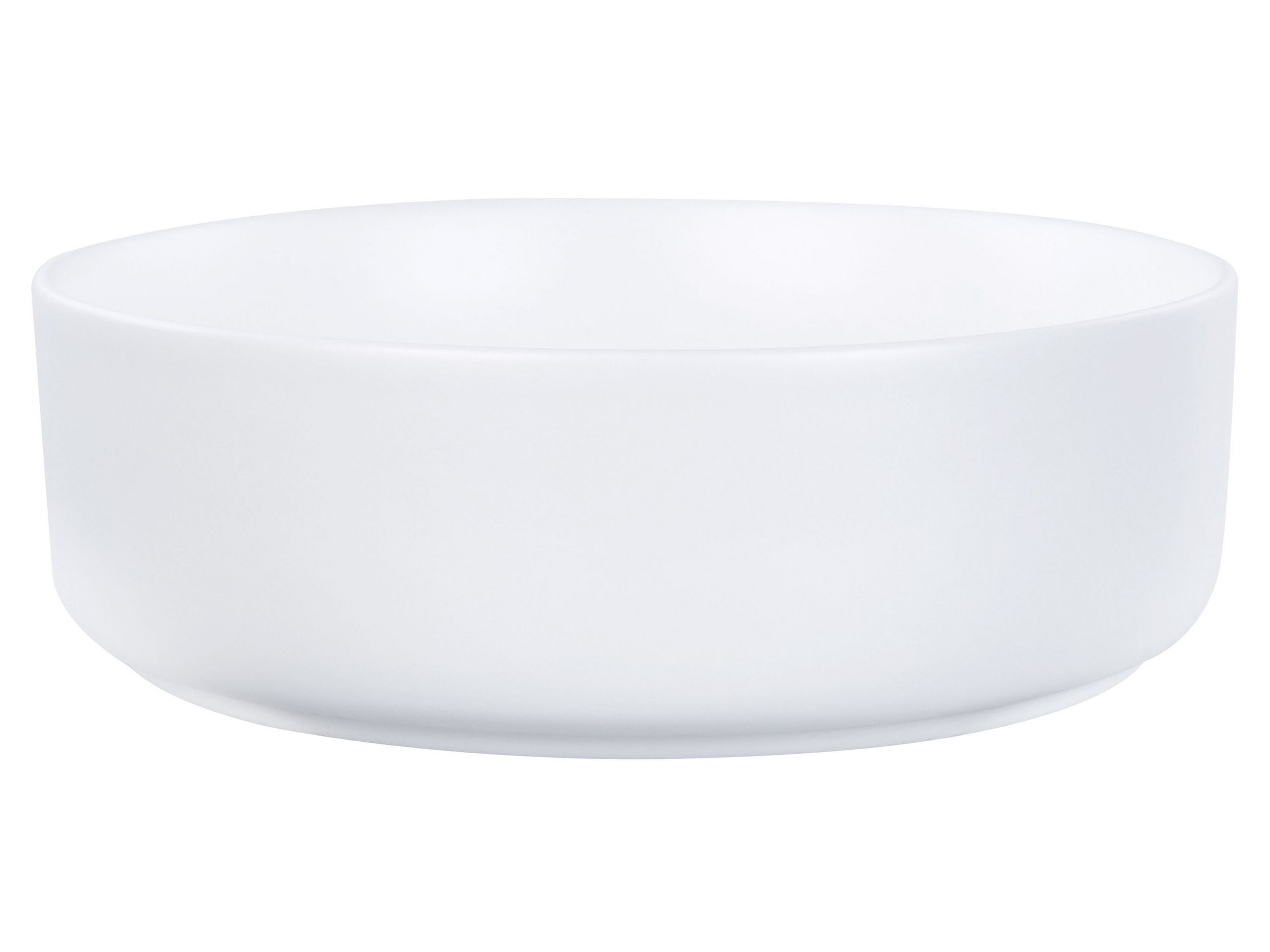 Ceramic Countertop Basin Diameter 360 mm Off-White CALIG - Gemini Interiors