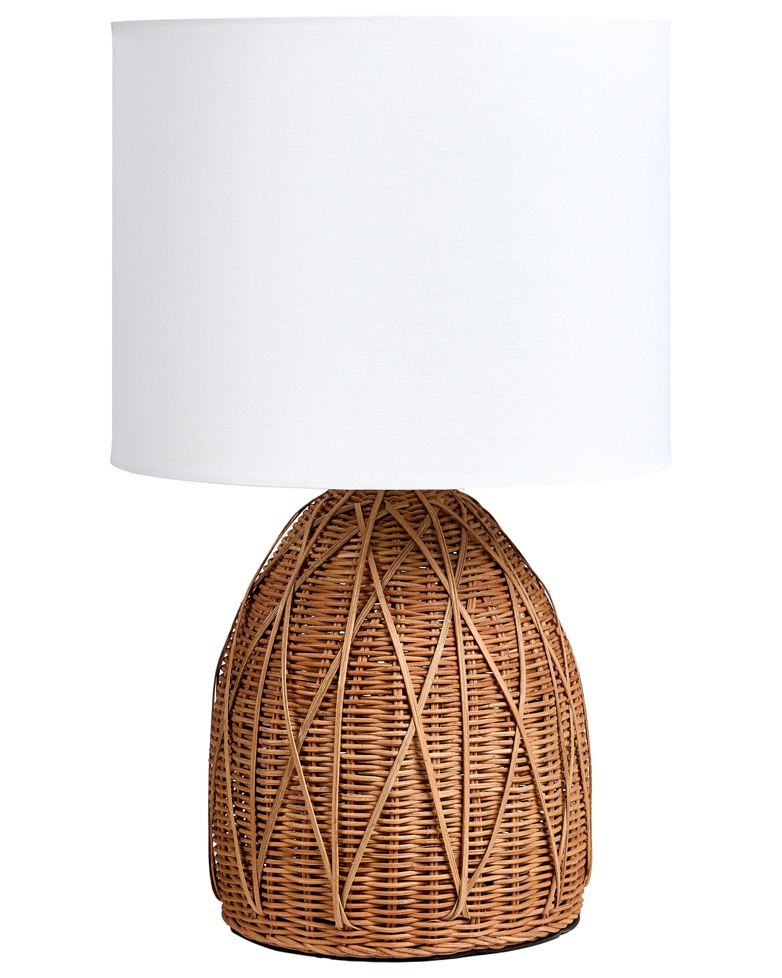 CANFORDEN Table Lamp Rattan - Natural - Gemini Interiors