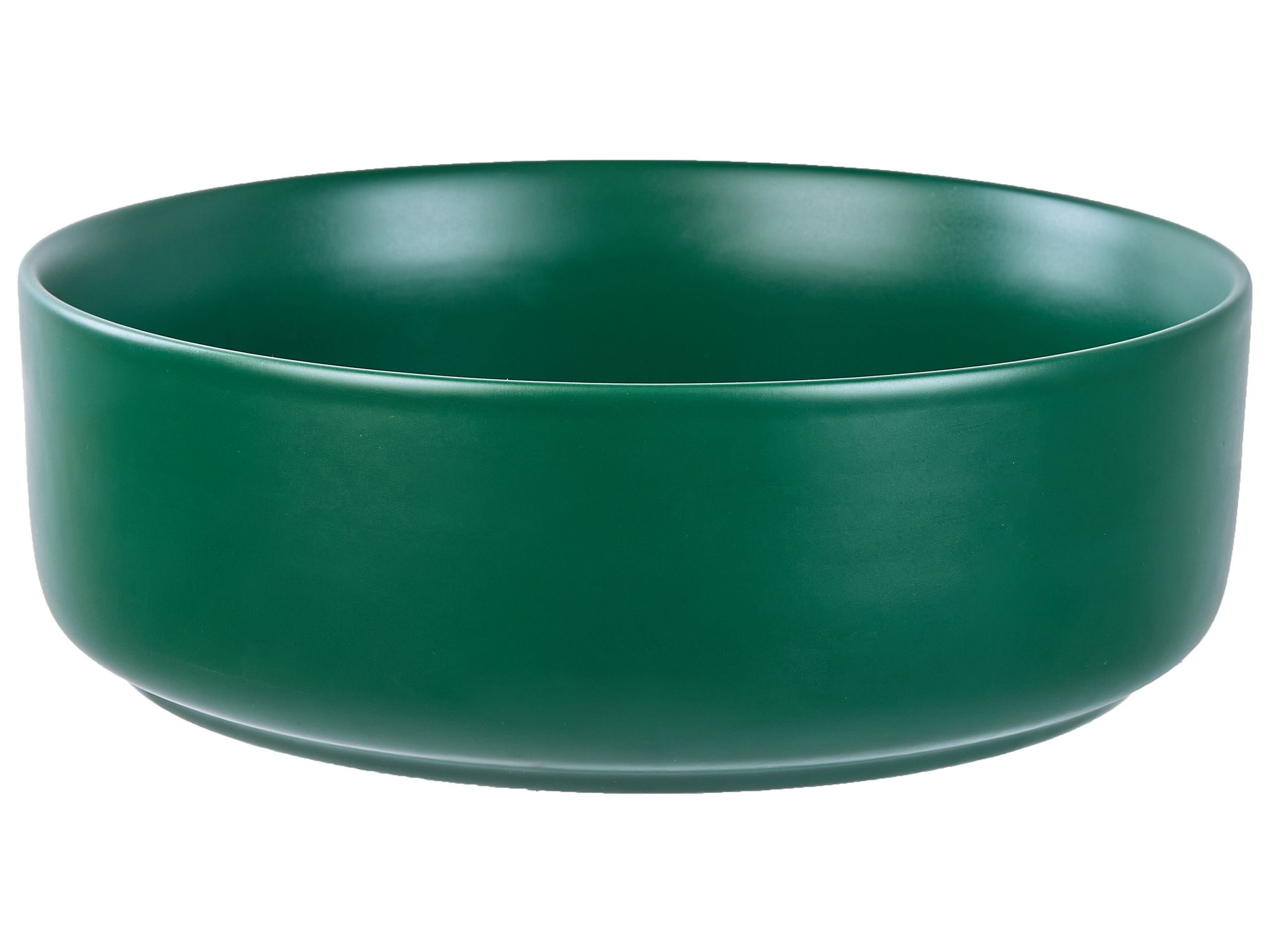 Ceramic Countertop Basin Diameter 370 mm Green GUDAR - Gemini Interiors