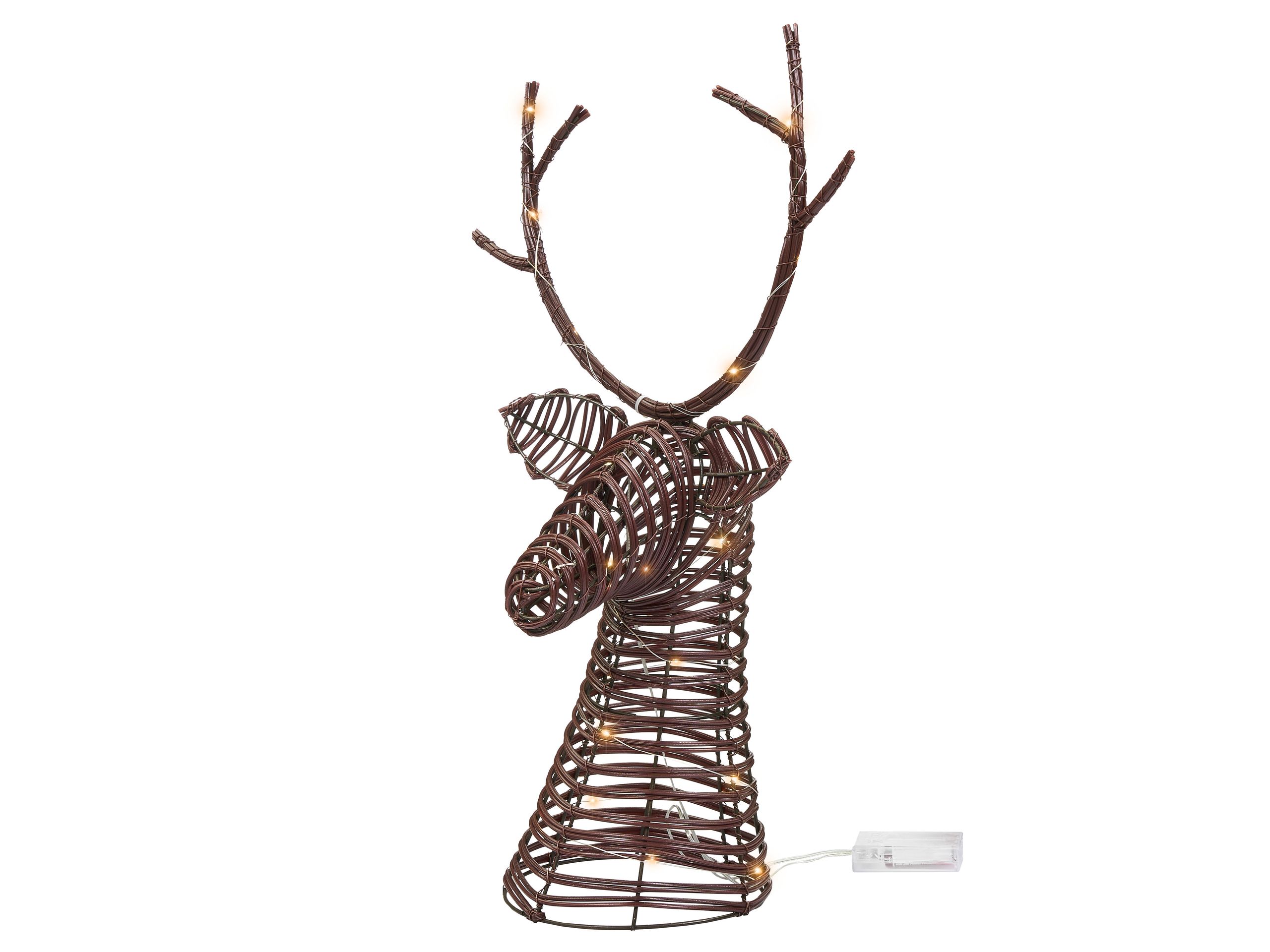 ORYN Christmas Decoration LED Reindeer - Dark Brown - Gemini Interiors