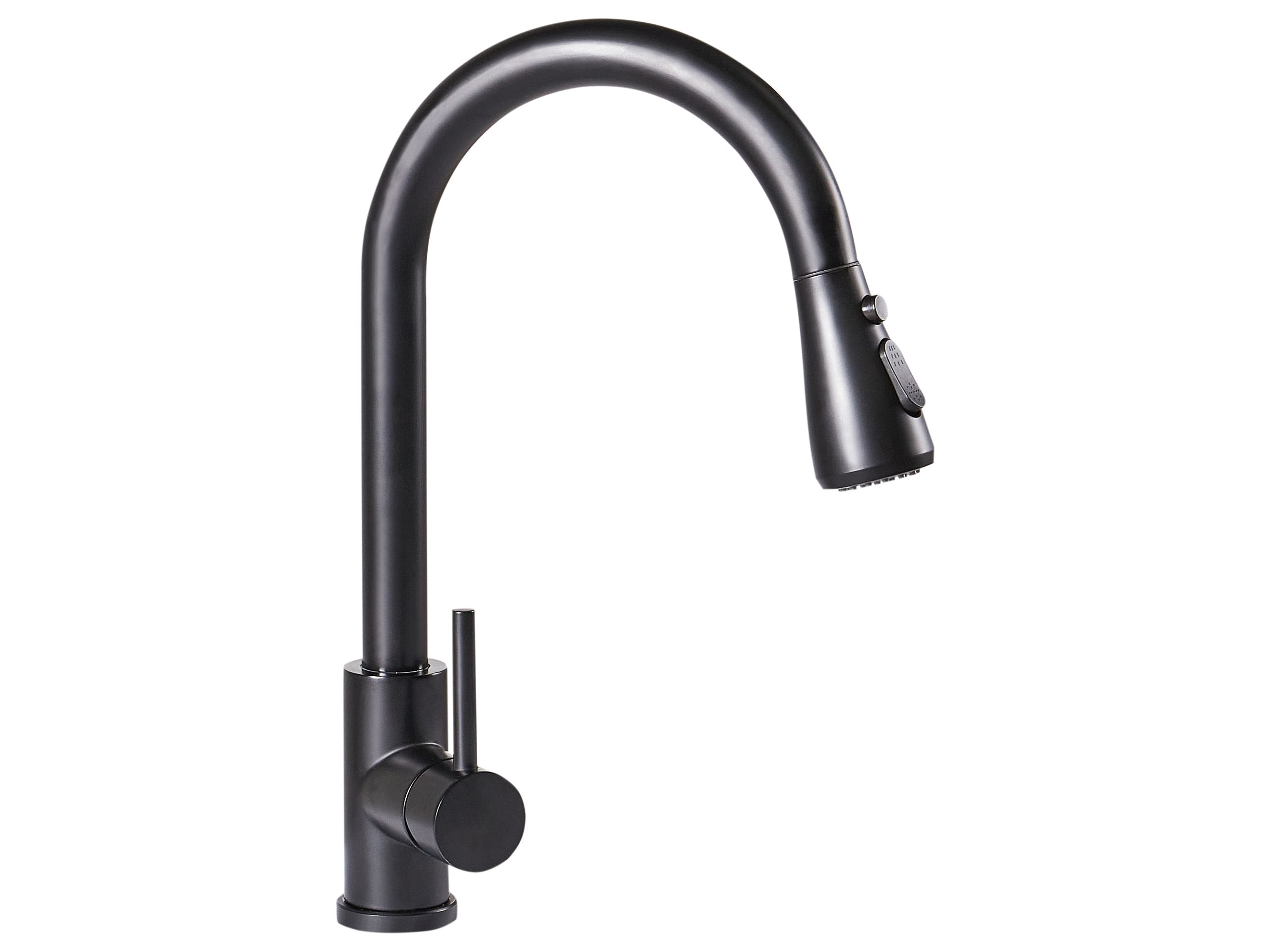 LOWLEIGH Kitchen Tap - Black - Gemini Interiors